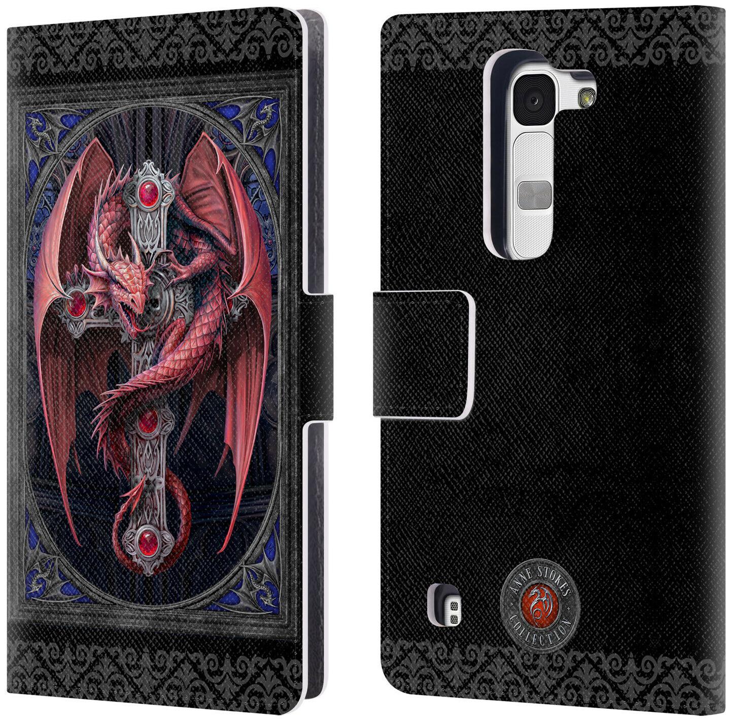 

OFFICIAL ANNE STOKES TRIBAL LEATHER BOOK WALLET CASE COVER FOR LG PHONES 2