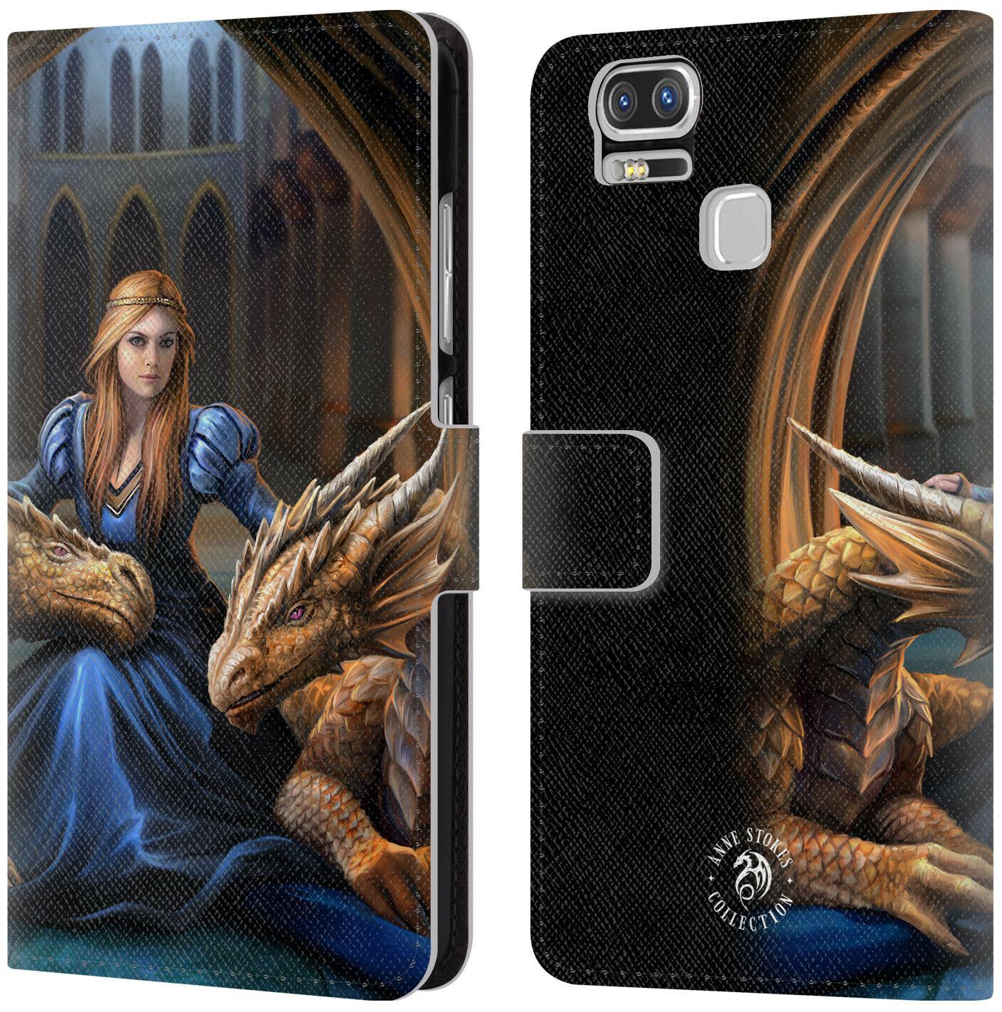 

OFFICIAL ANNE STOKES DRAGONS 3 LEATHER BOOK CASE FOR ASUS ZENFONE PHONES