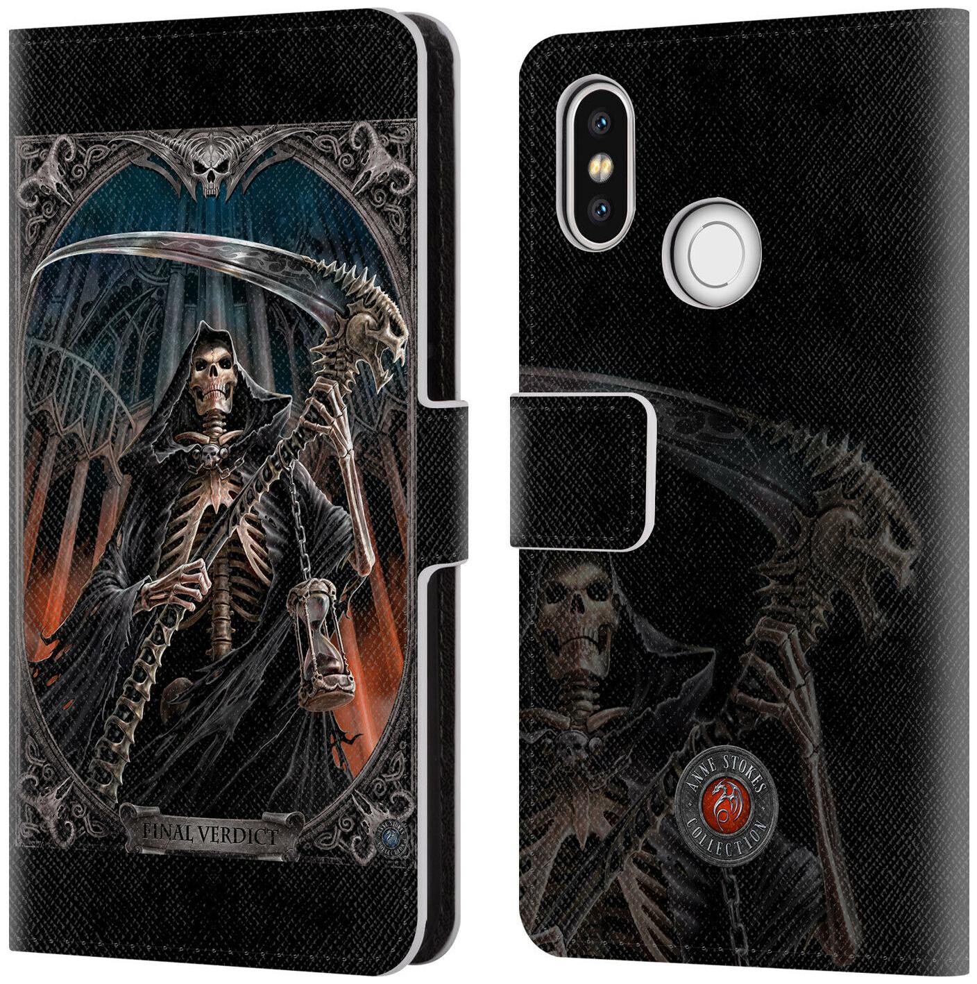 

OFFICIAL ANNE STOKES TRIBAL LEATHER BOOK WALLET CASE COVER FOR XIAOMI PHONES