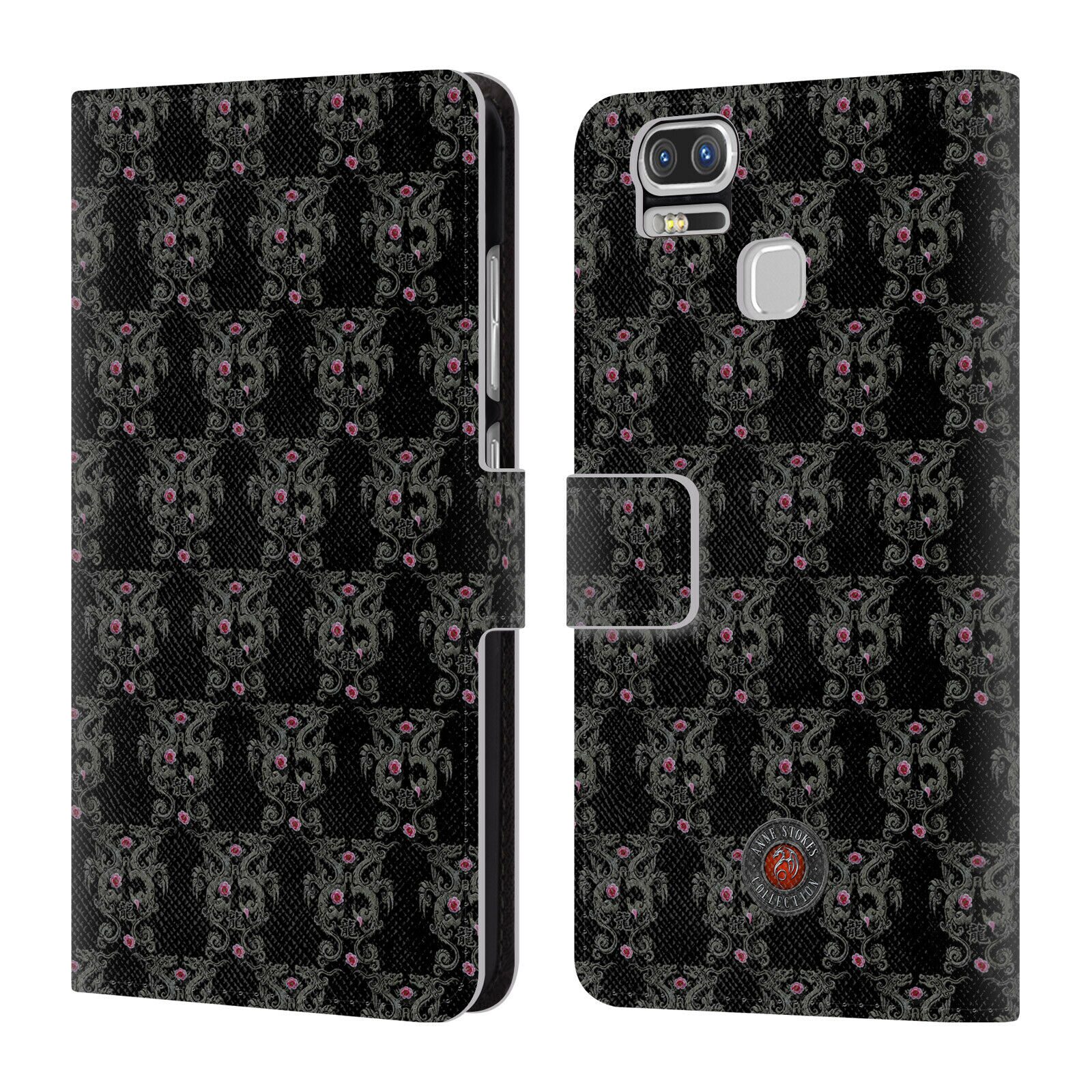 

OFFICIAL ANNE STOKES MOTIF PATTERNS LEATHER BOOK CASE FOR ASUS ZENFONE PHONES