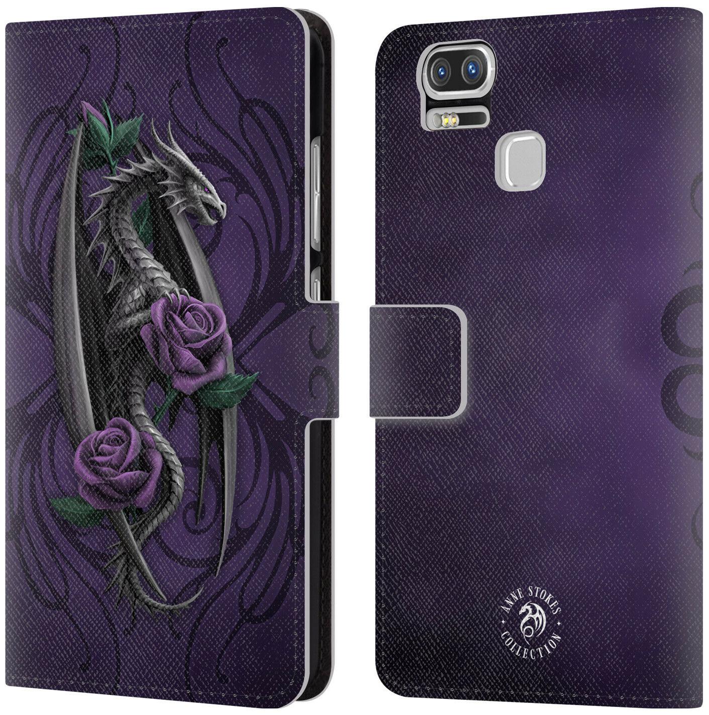 

OFFICIAL ANNE STOKES DRAGONS 3 LEATHER BOOK CASE FOR ASUS ZENFONE PHONES