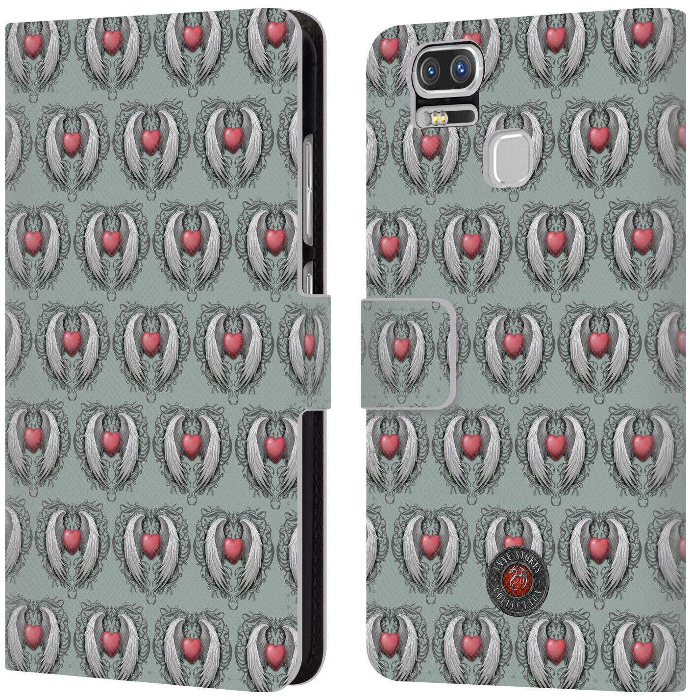

OFFICIAL ANNE STOKES MOTIF PATTERNS LEATHER BOOK CASE FOR ASUS ZENFONE PHONES