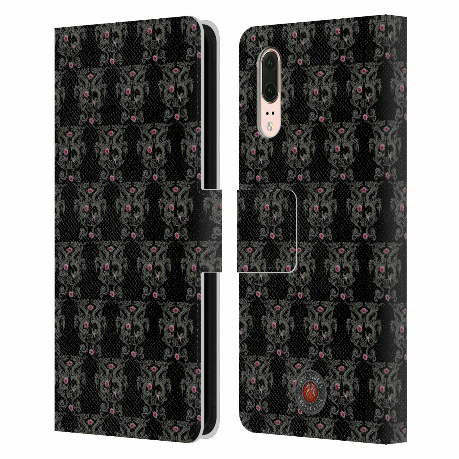 

OFFICIAL ANNE STOKES MOTIF PATTERNS LEATHER BOOK WALLET CASE FOR HUAWEI PHONES