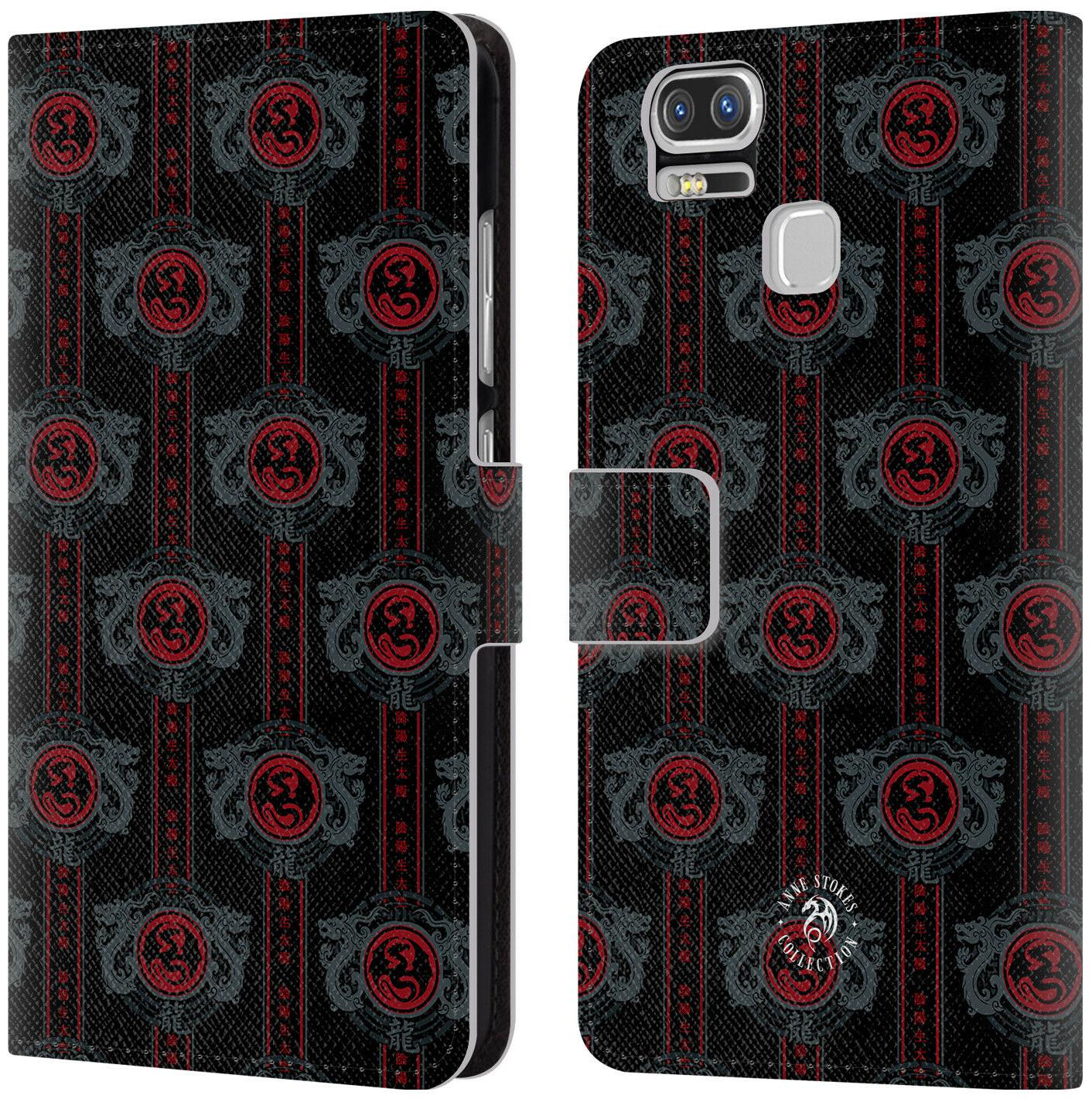 

OFFICIAL ANNE STOKES MOTIF PATTERNS LEATHER BOOK CASE FOR ASUS ZENFONE PHONES