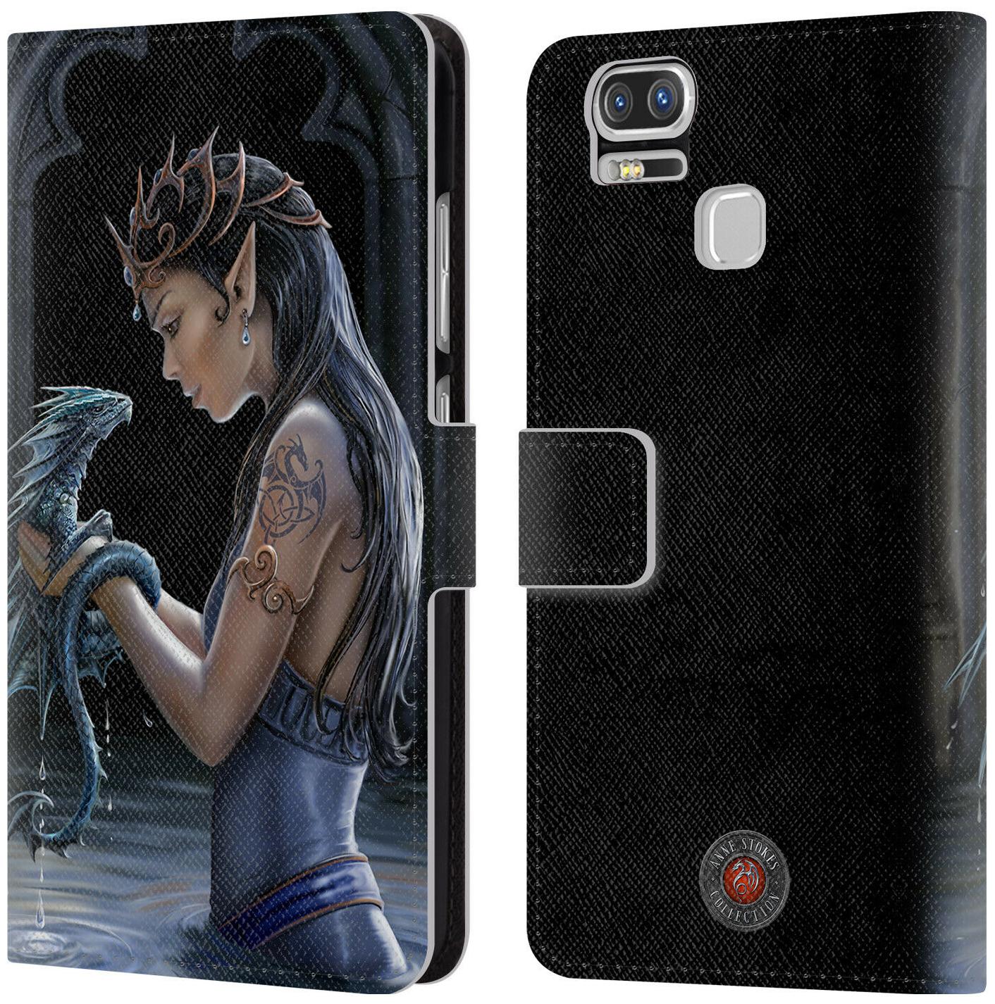 

OFFICIAL ANNE STOKES DRAGON FRIENDSHIP LEATHER BOOK CASE FOR ASUS ZENFONE PHONES