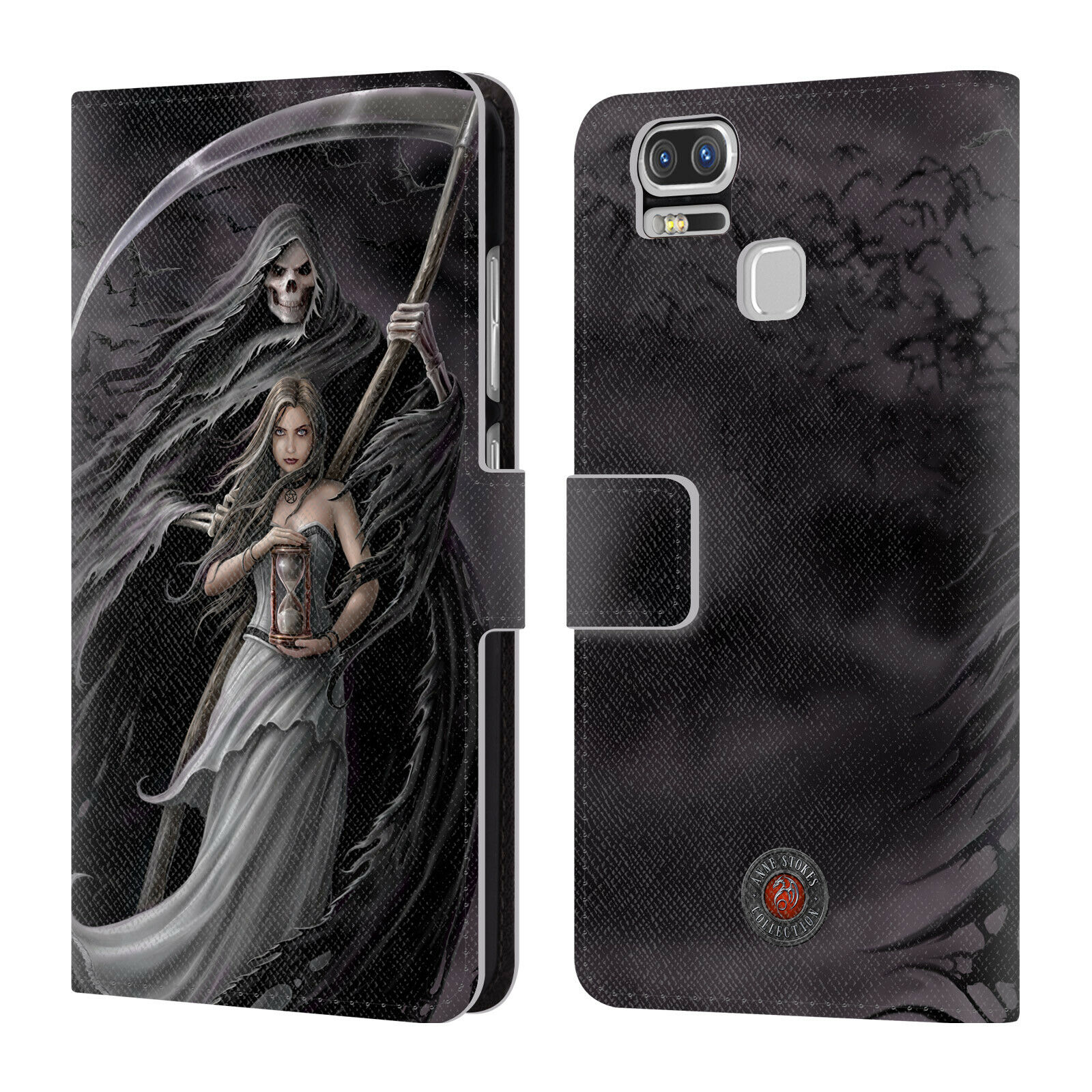 

OFFICIAL ANNE STOKES GOTHIC LEATHER BOOK WALLET CASE FOR ASUS ZENFONE PHONES