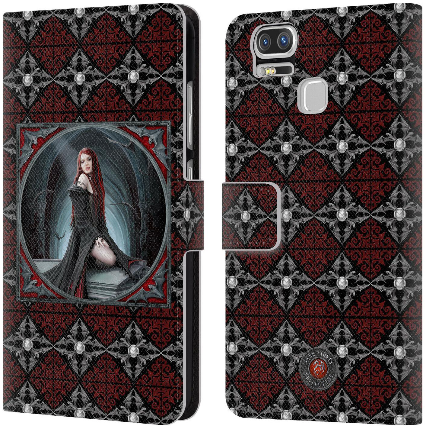 

OFFICIAL ANNE STOKES GOTHIC LEATHER BOOK WALLET CASE FOR ASUS ZENFONE PHONES
