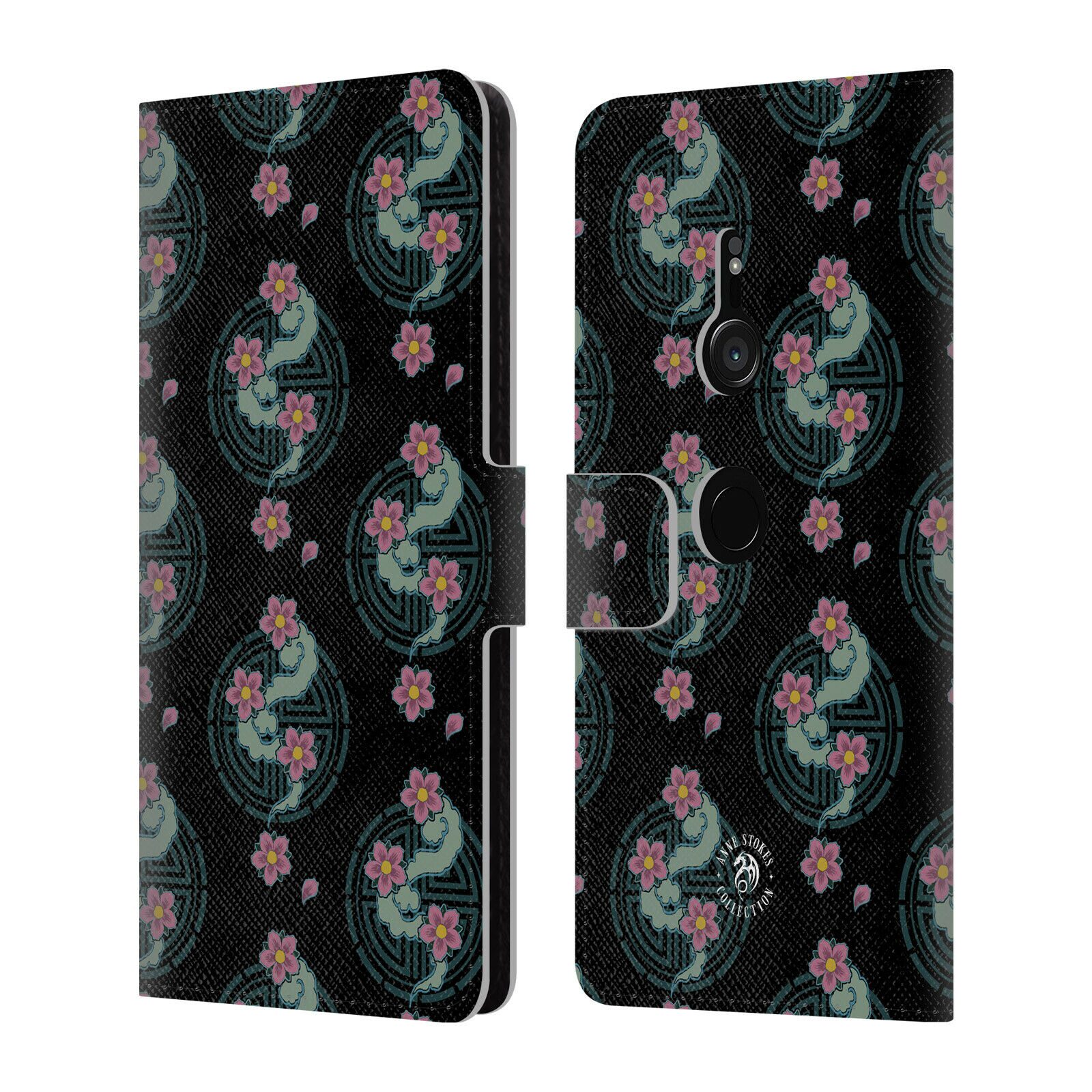 

OFFICIAL ANNE STOKES MOTIF PATTERNS LEATHER BOOK WALLET CASE FOR SONY PHONES 1