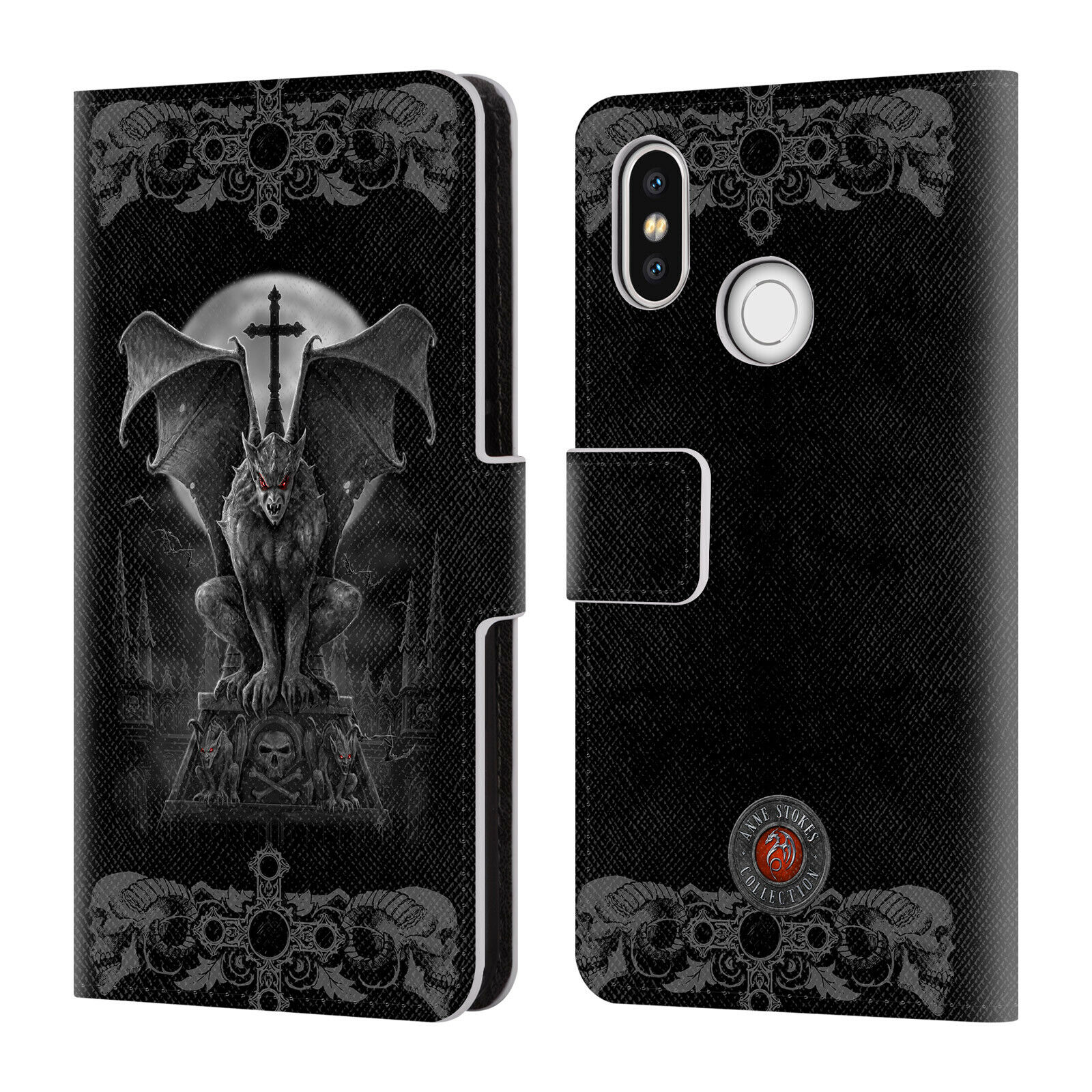 

OFFICIAL ANNE STOKES TRIBAL LEATHER BOOK WALLET CASE COVER FOR XIAOMI PHONES