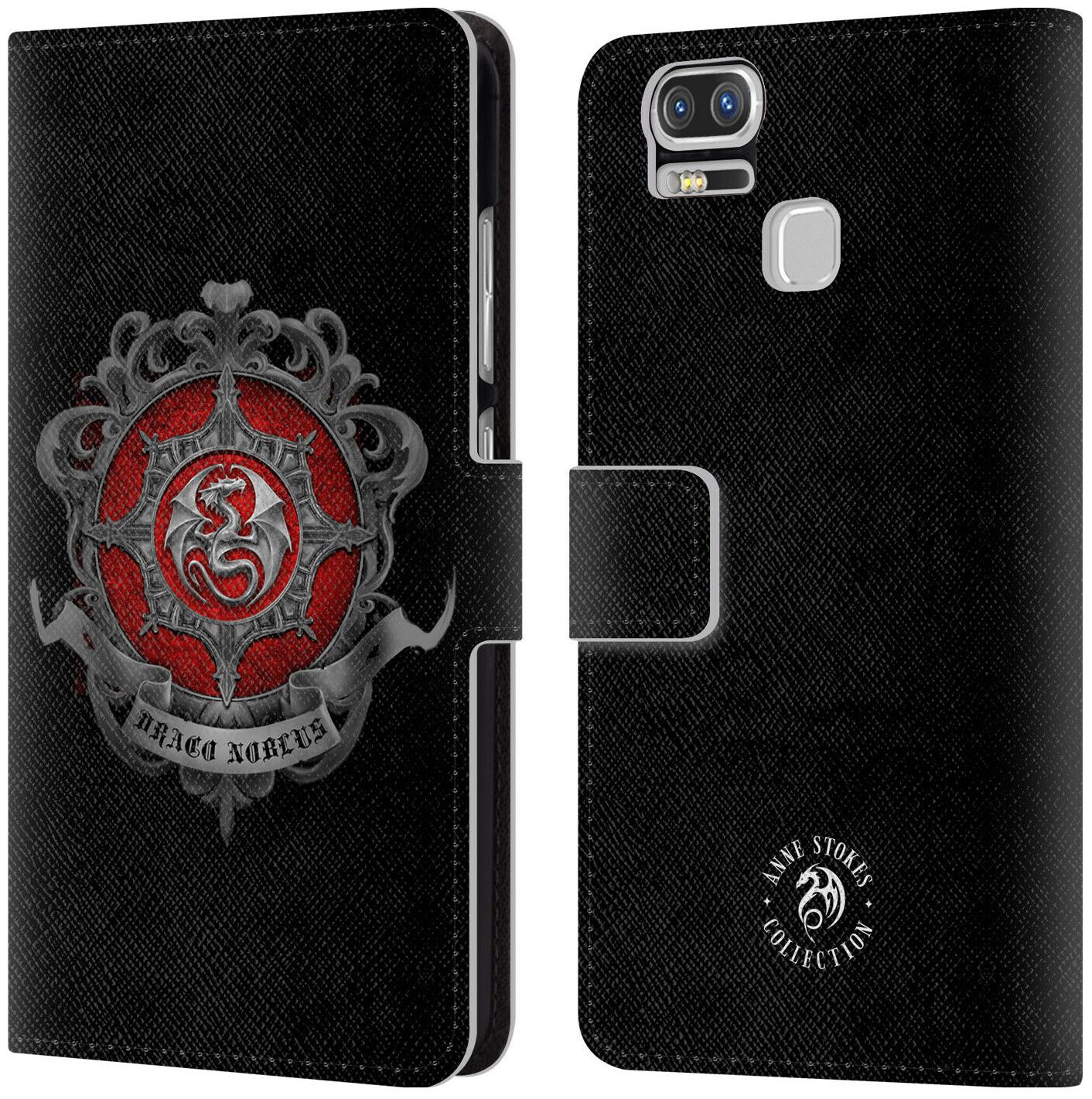 

OFFICIAL ANNE STOKES FIRE TRIBAL LEATHER BOOK CASE FOR ASUS ZENFONE PHONES