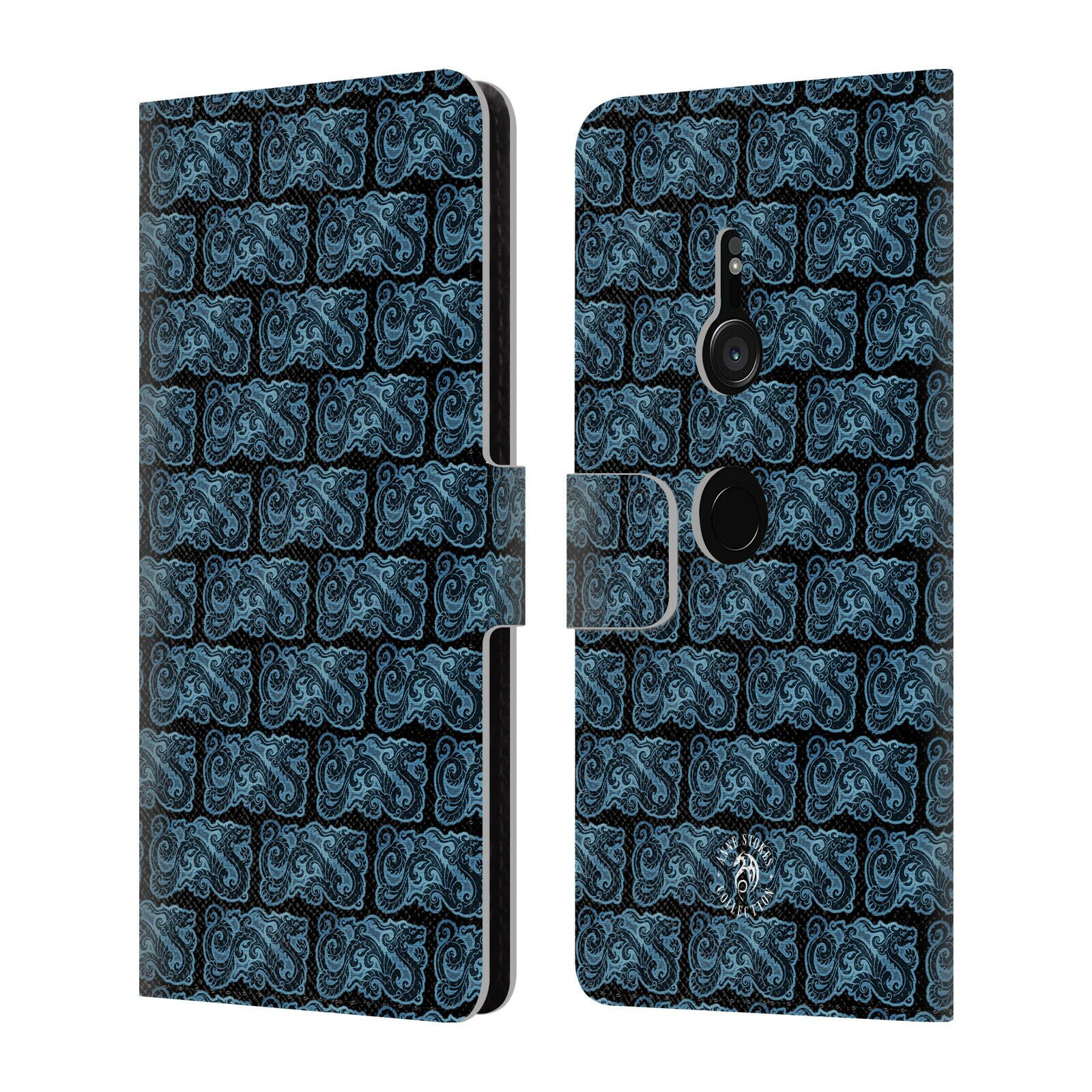 

OFFICIAL ANNE STOKES MOTIF PATTERNS LEATHER BOOK WALLET CASE FOR SONY PHONES 1