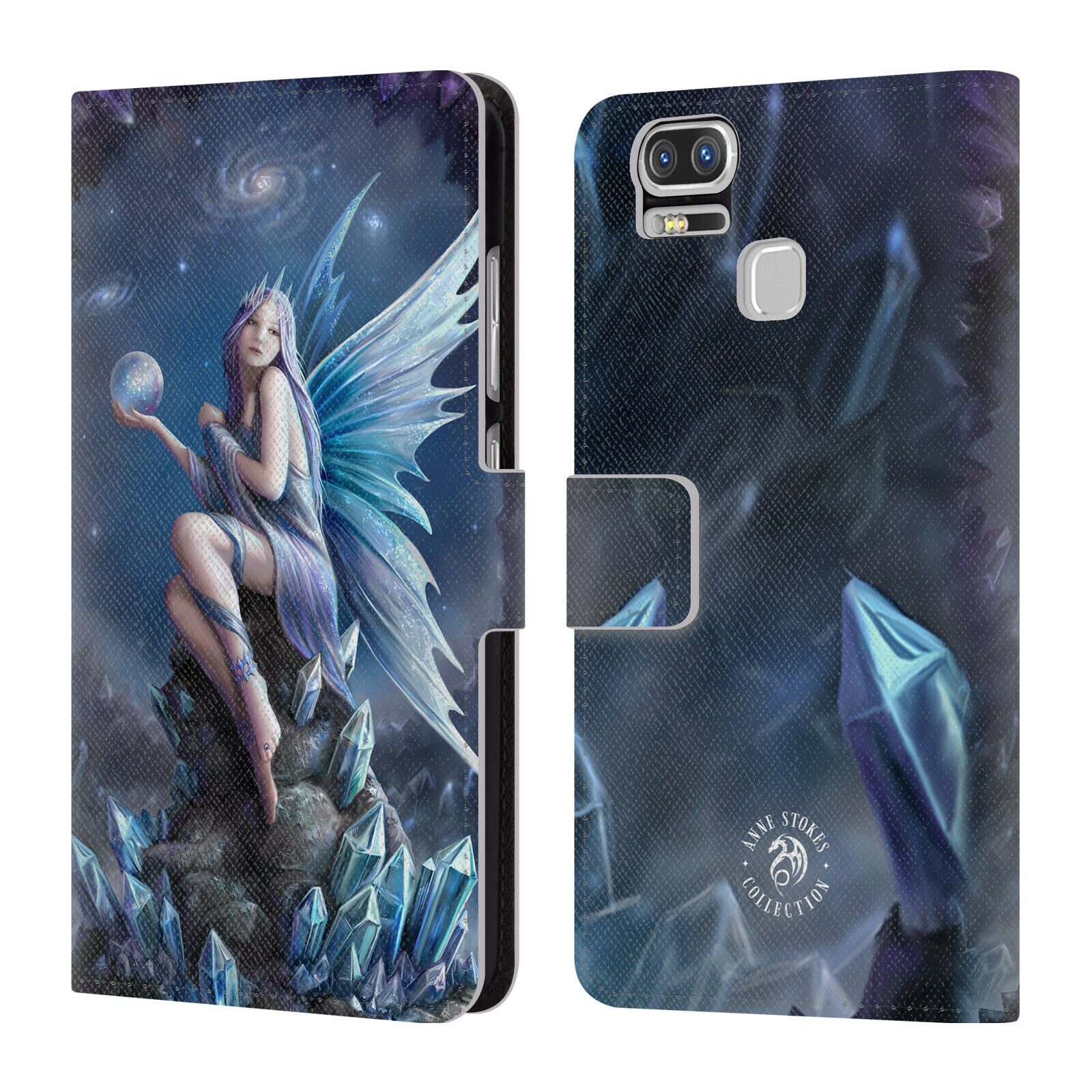 

OFFICIAL ANNE STOKES FAIRIES LEATHER BOOK WALLET CASE FOR ASUS ZENFONE PHONES