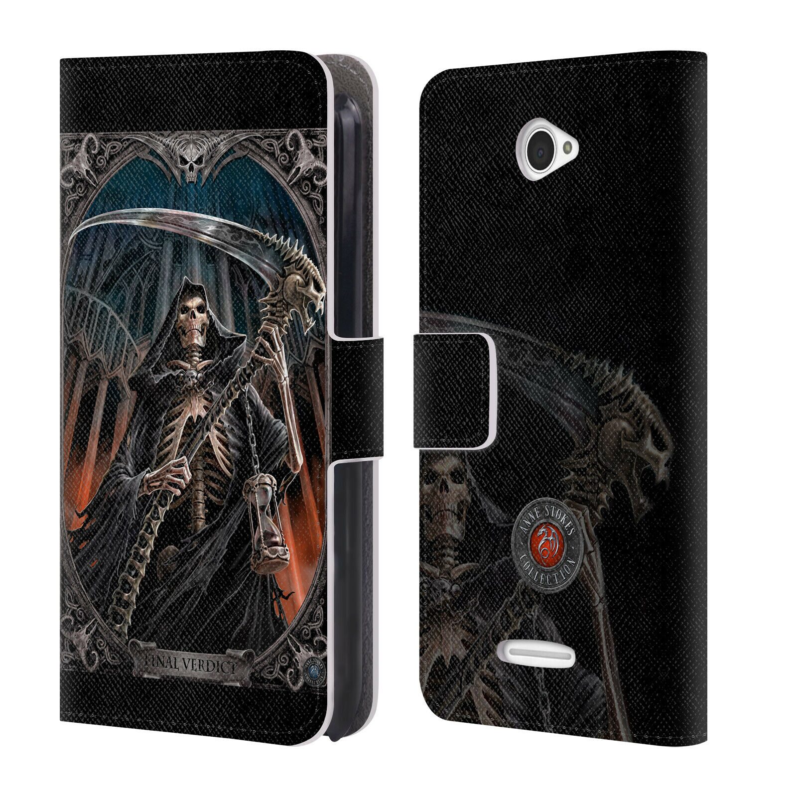 

OFFICIAL ANNE STOKES TRIBAL LEATHER BOOK WALLET CASE COVER FOR SONY PHONES 2