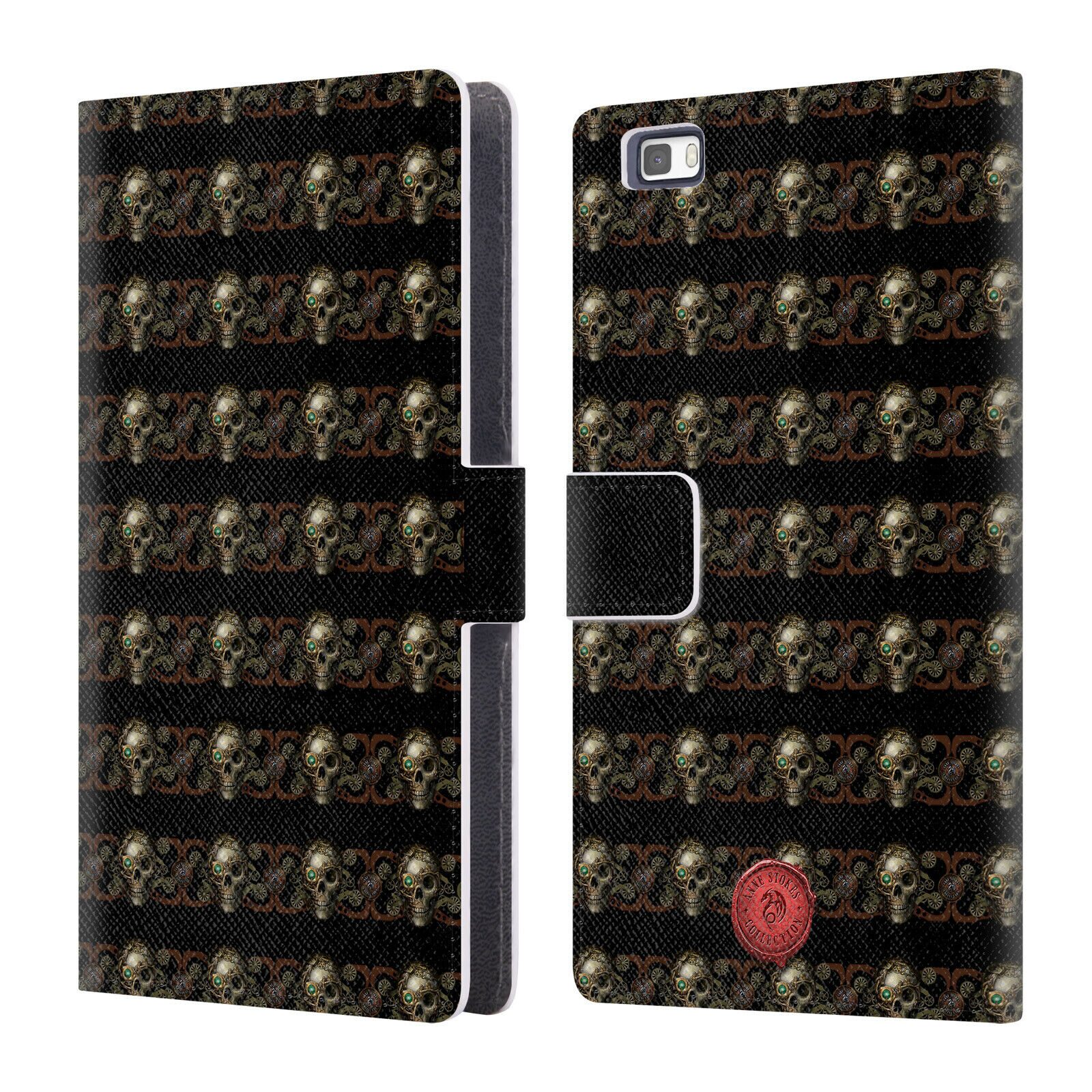 

OFFICIAL ANNE STOKES STEAMPUNK LEATHER BOOK WALLET CASE FOR HUAWEI PHONES 2