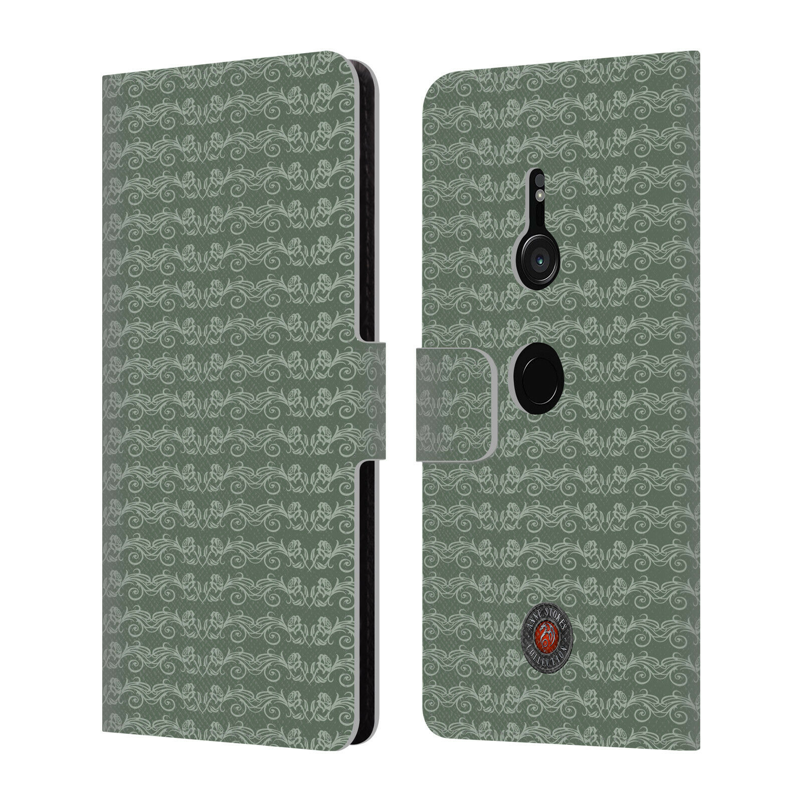 

OFFICIAL ANNE STOKES MOTIF PATTERNS LEATHER BOOK WALLET CASE FOR SONY PHONES 1