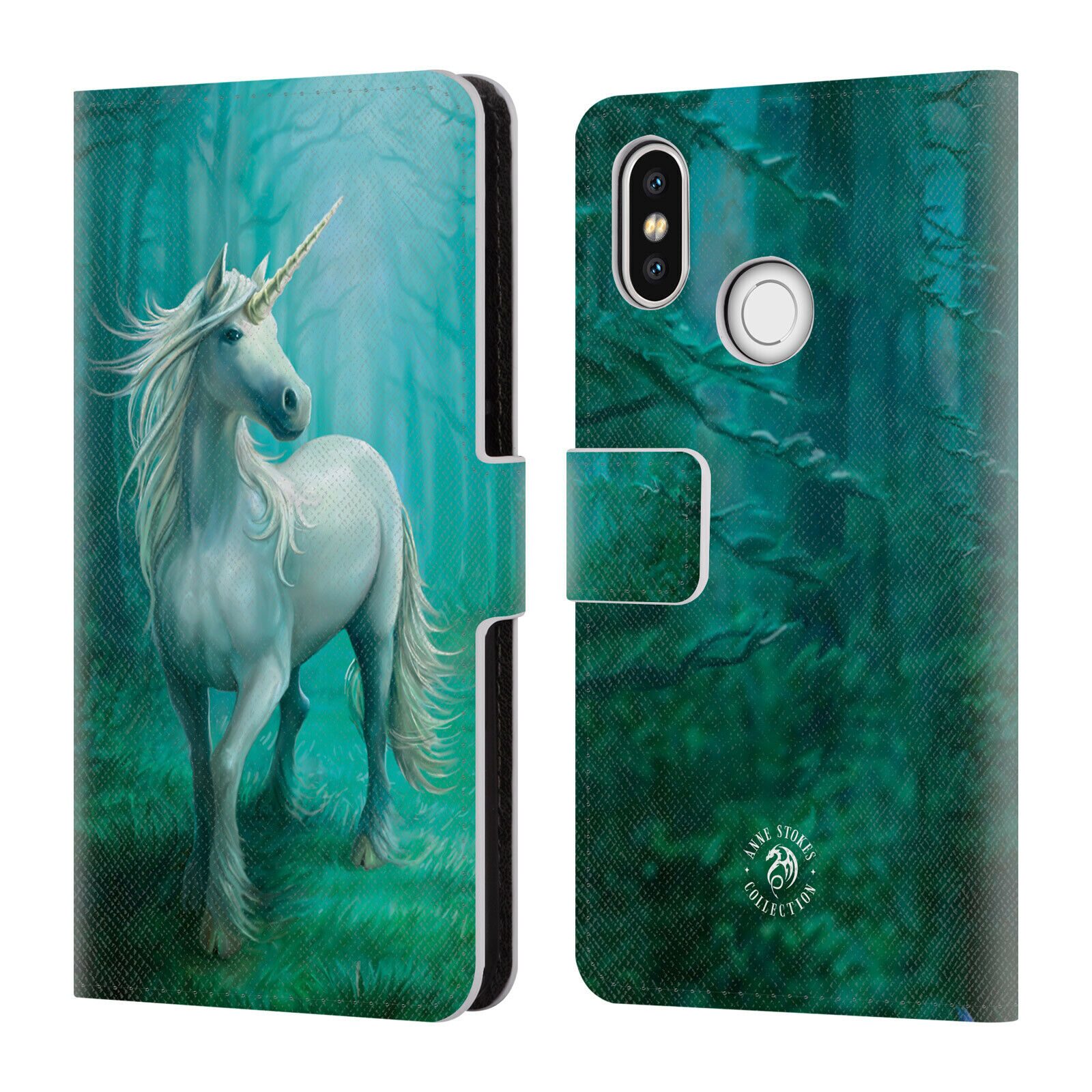 

OFFICIAL ANNE STOKES MYTHICAL CREATURES LEATHER BOOK CASE FOR XIAOMI PHONES