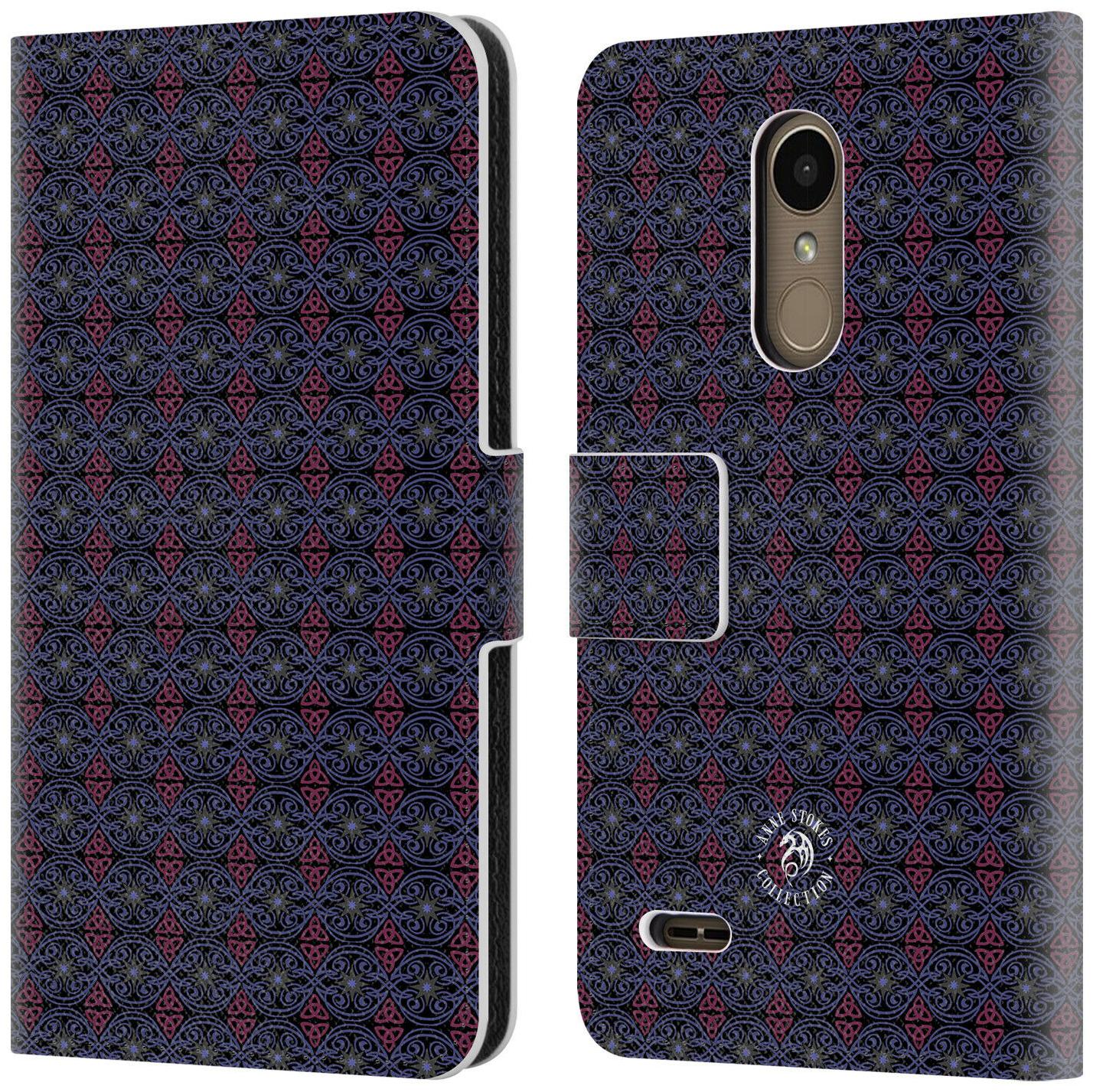 

OFFICIAL ANNE STOKES MOTIF PATTERNS LEATHER BOOK WALLET CASE FOR LG PHONES 1