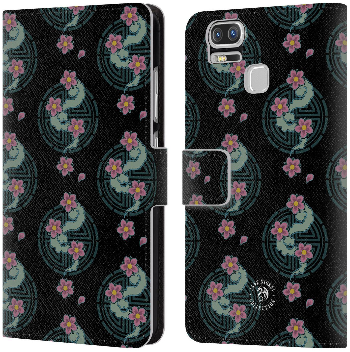 

OFFICIAL ANNE STOKES MOTIF PATTERNS LEATHER BOOK CASE FOR ASUS ZENFONE PHONES