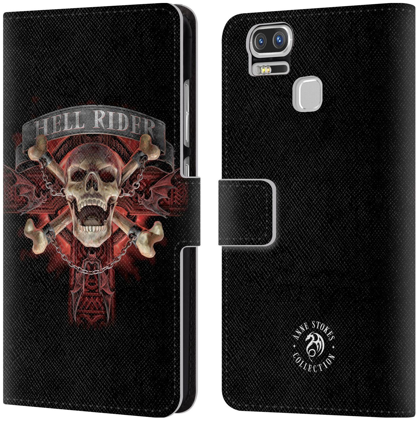 

OFFICIAL ANNE STOKES FIRE TRIBAL LEATHER BOOK CASE FOR ASUS ZENFONE PHONES