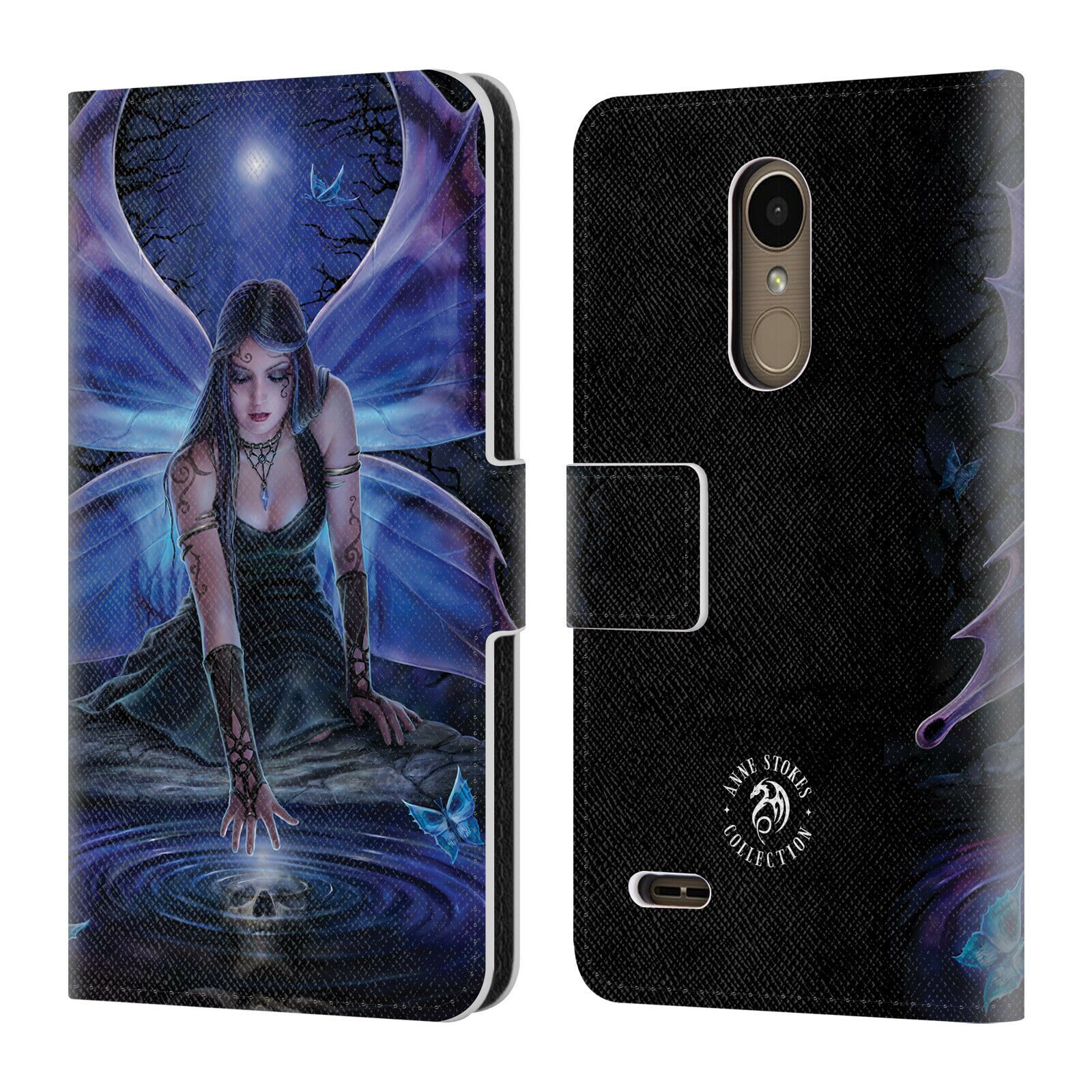 

OFFICIAL ANNE STOKES FAIRIES LEATHER BOOK WALLET CASE COVER FOR LG PHONES 1