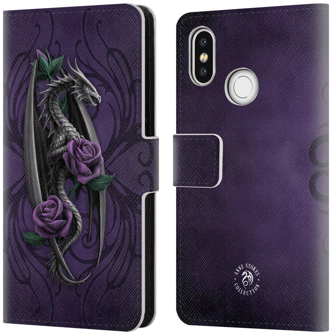 

OFFICIAL ANNE STOKES DRAGONS 3 LEATHER BOOK WALLET CASE COVER FOR XIAOMI PHONES
