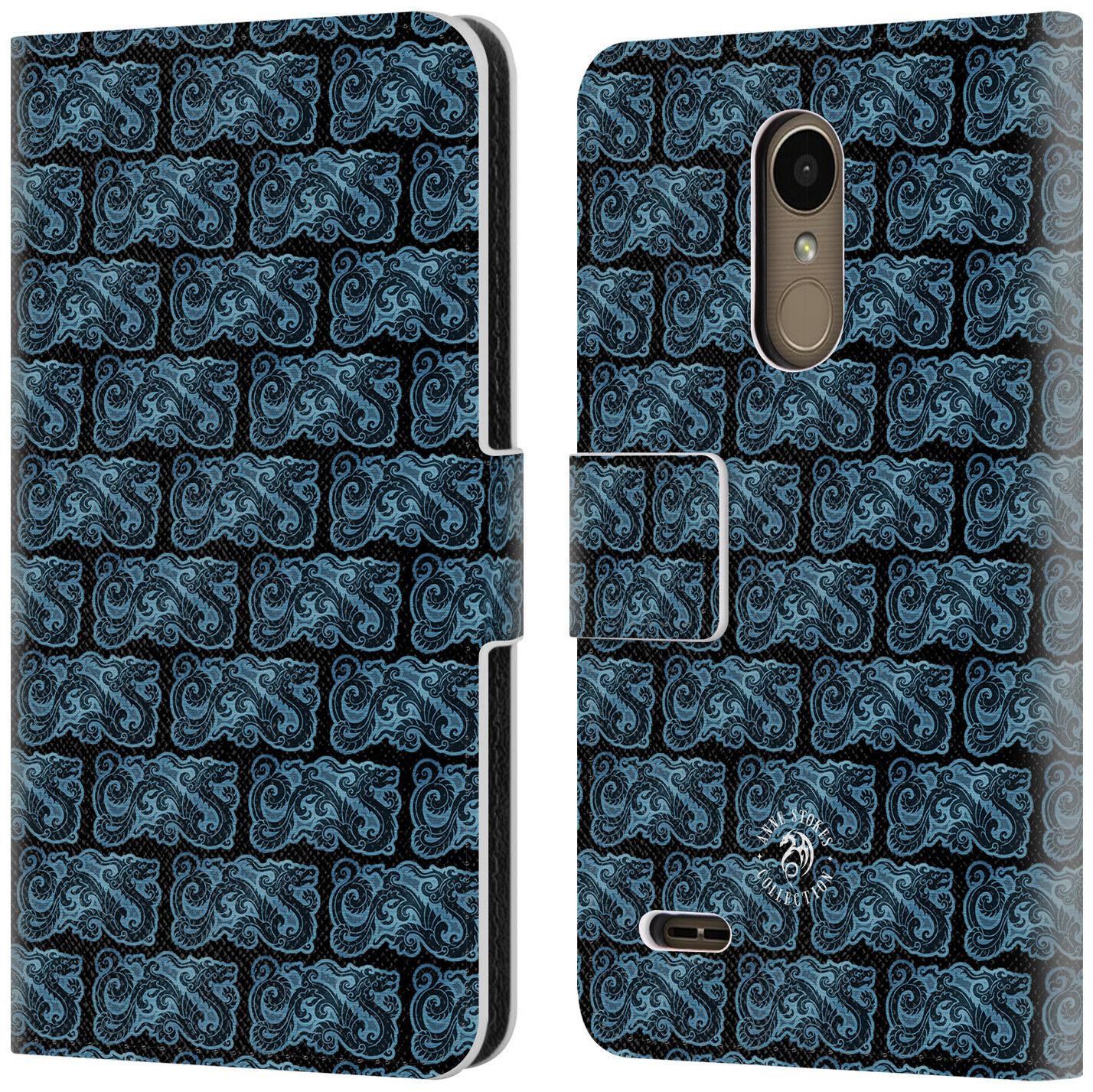 

OFFICIAL ANNE STOKES MOTIF PATTERNS LEATHER BOOK WALLET CASE FOR LG PHONES 1