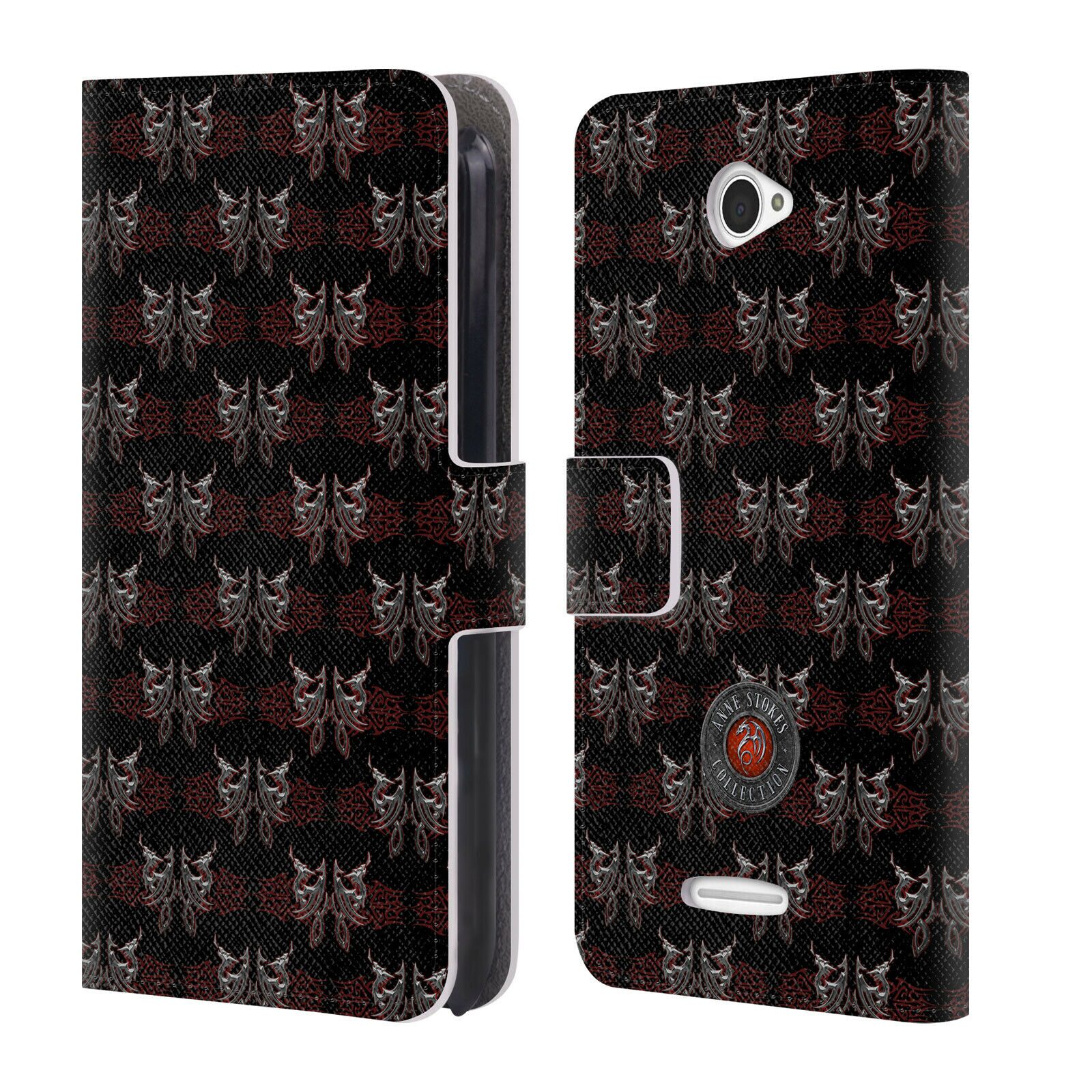 

OFFICIAL ANNE STOKES TRIBAL LEATHER BOOK WALLET CASE COVER FOR SONY PHONES 2