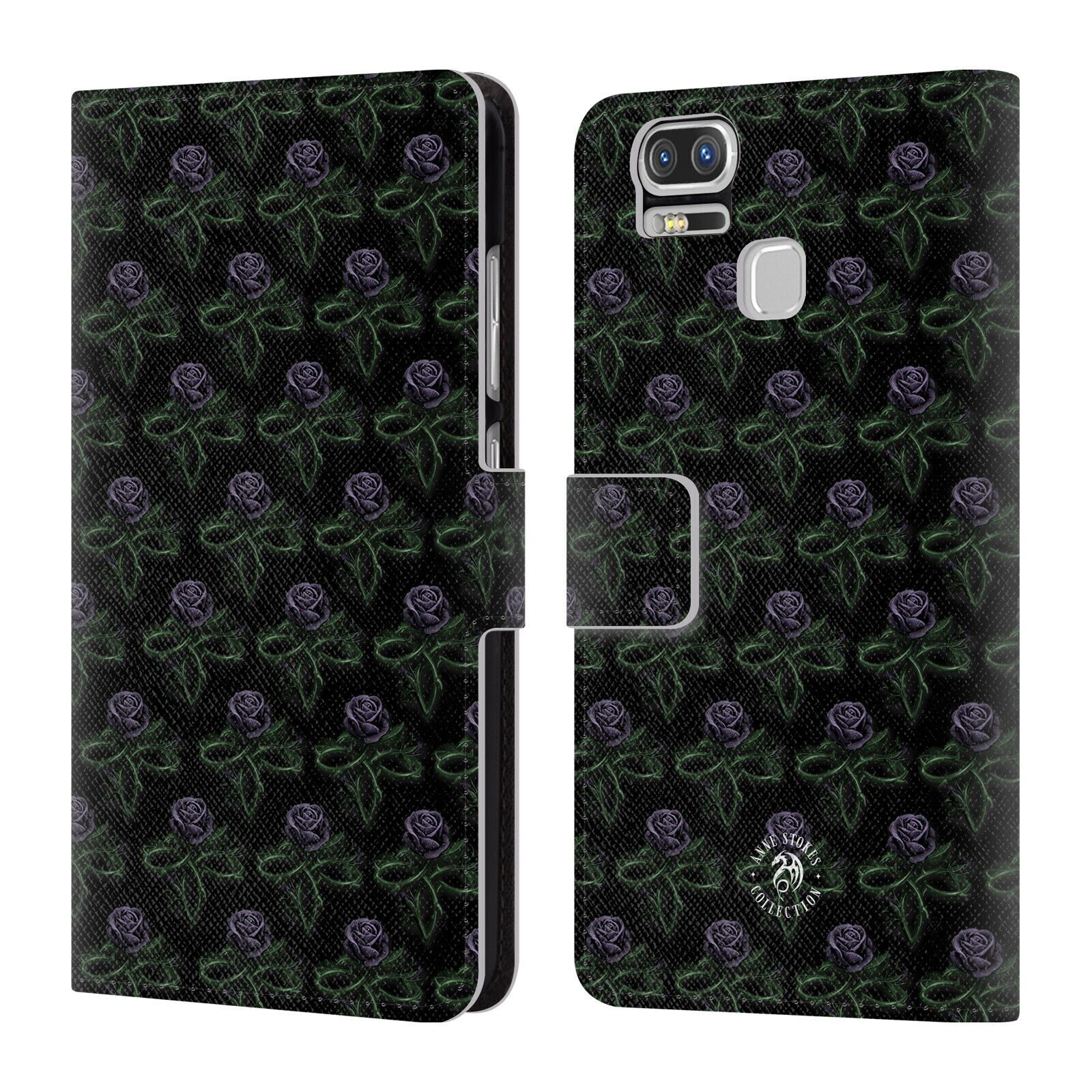 

OFFICIAL ANNE STOKES MOTIF PATTERNS LEATHER BOOK CASE FOR ASUS ZENFONE PHONES