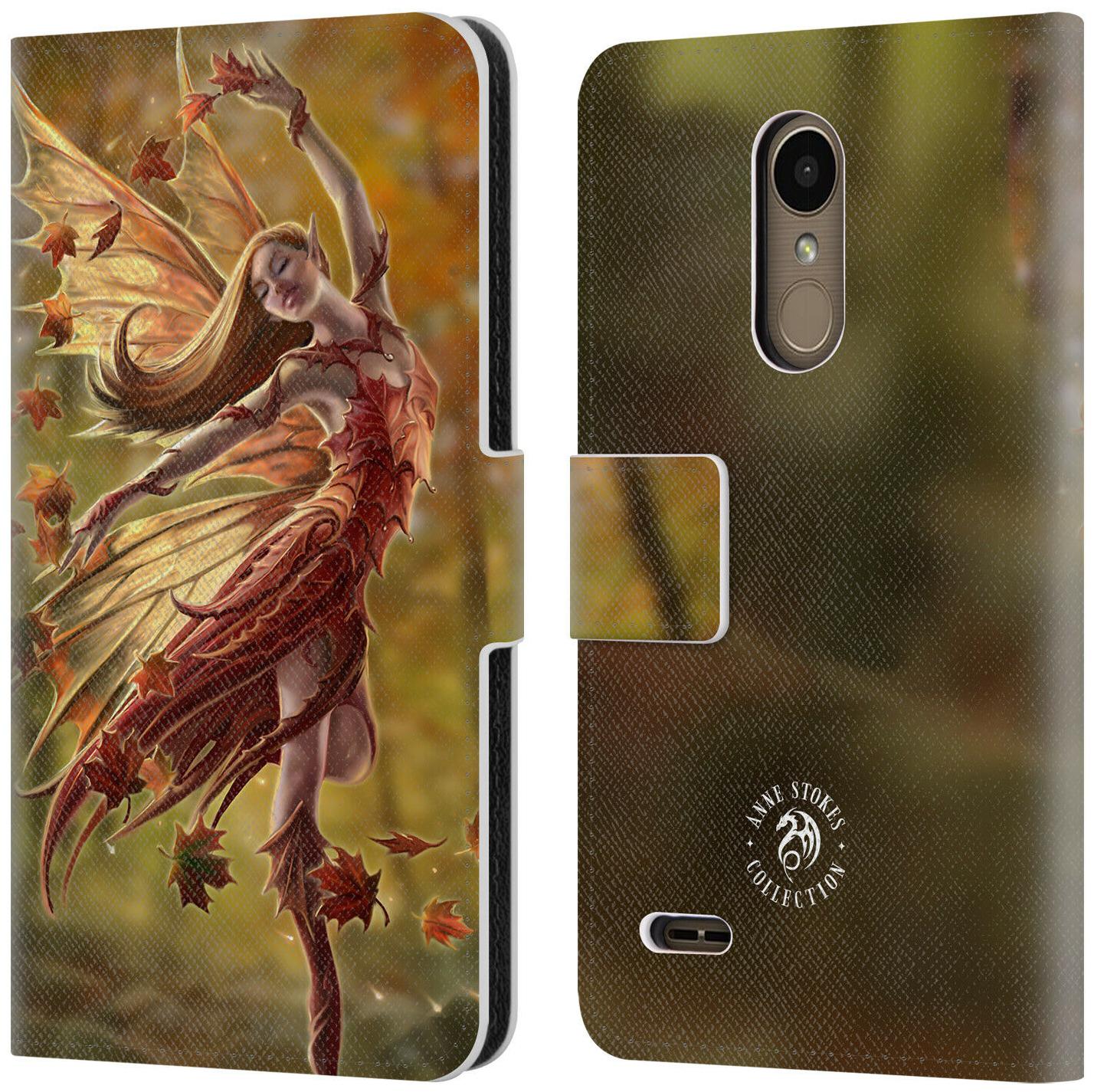 

OFFICIAL ANNE STOKES FAIRIES LEATHER BOOK WALLET CASE COVER FOR LG PHONES 1