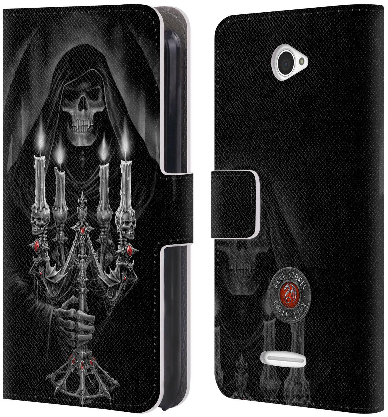 

OFFICIAL ANNE STOKES TRIBAL LEATHER BOOK WALLET CASE COVER FOR SONY PHONES 2
