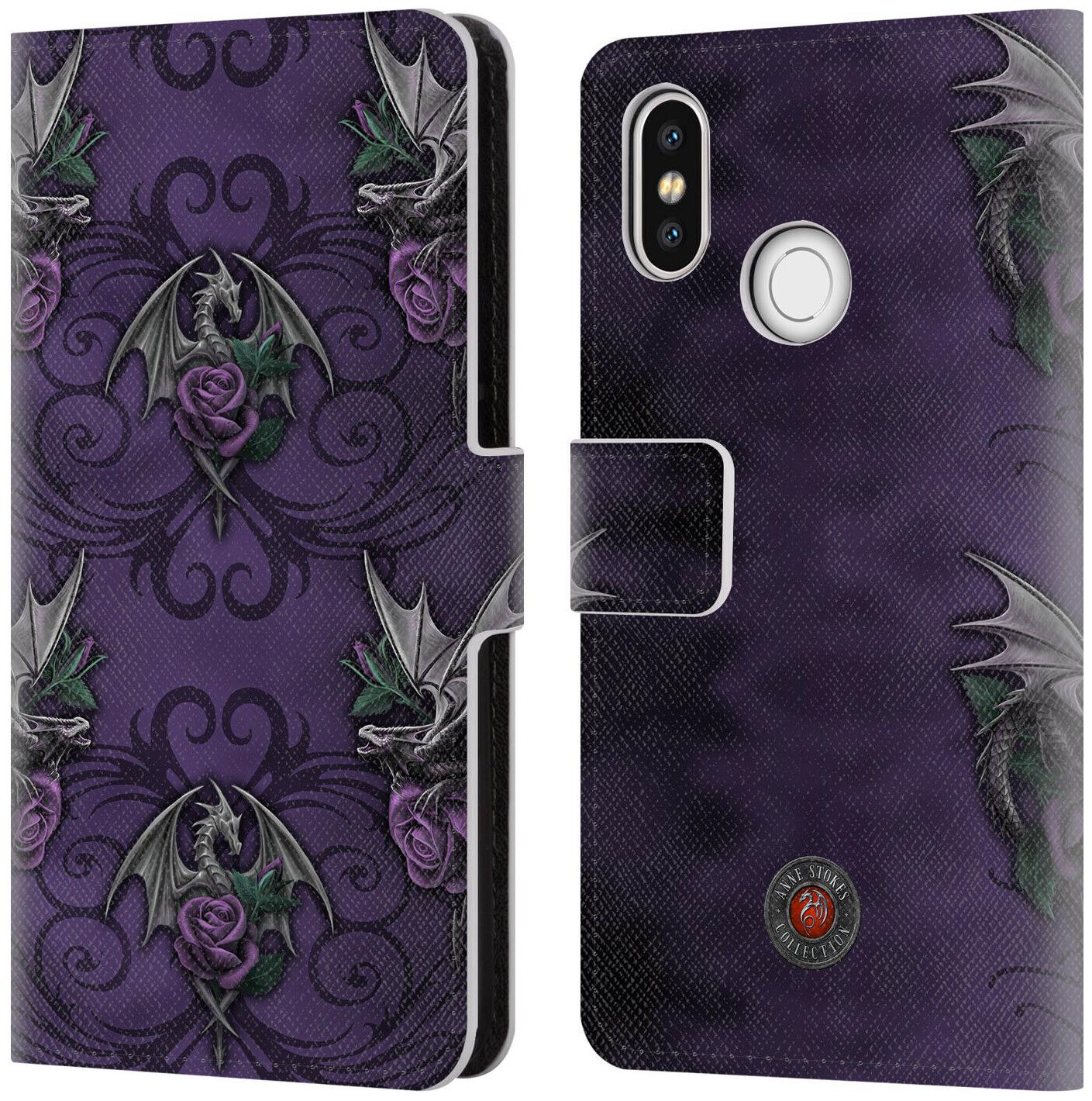 

OFFICIAL ANNE STOKES DRAGONS 3 LEATHER BOOK WALLET CASE COVER FOR XIAOMI PHONES