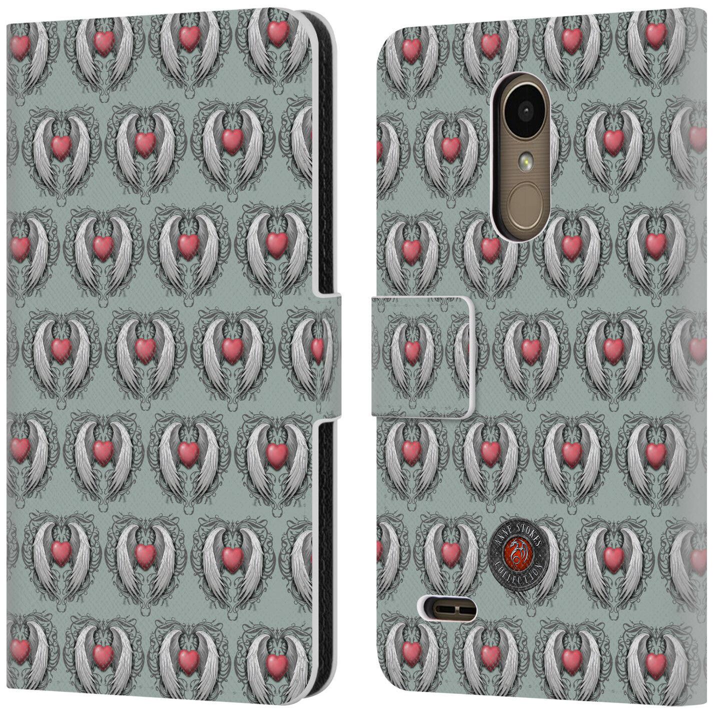 

OFFICIAL ANNE STOKES MOTIF PATTERNS LEATHER BOOK WALLET CASE FOR LG PHONES 1