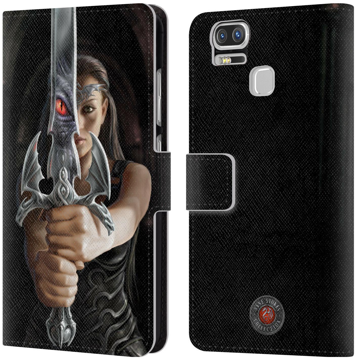 

OFFICIAL ANNE STOKES DRAGONS 3 LEATHER BOOK CASE FOR ASUS ZENFONE PHONES