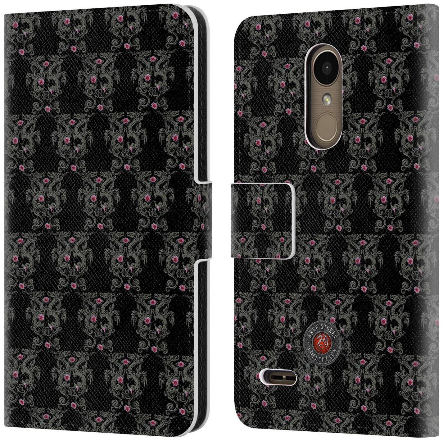 

OFFICIAL ANNE STOKES MOTIF PATTERNS LEATHER BOOK WALLET CASE FOR LG PHONES 1