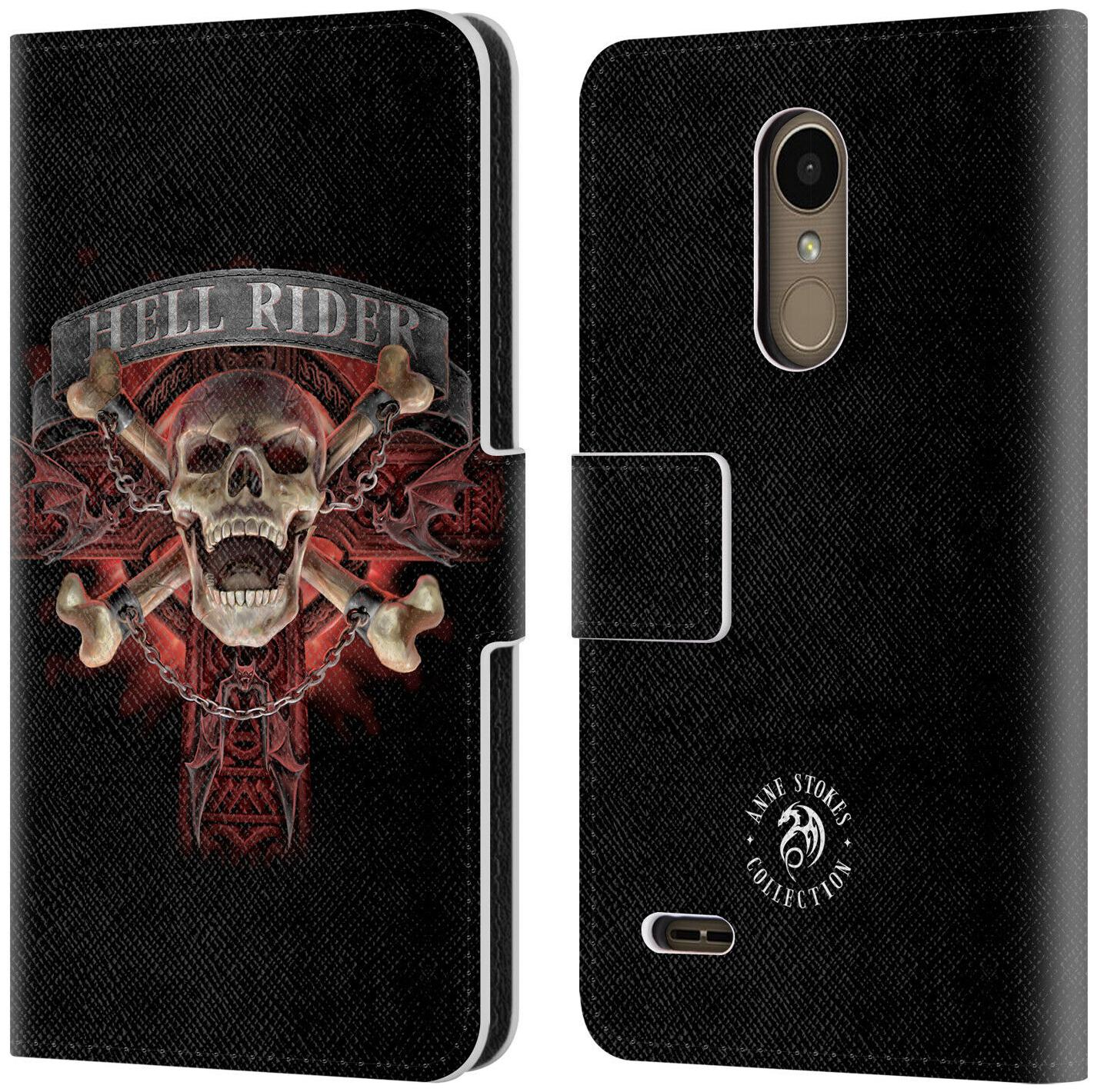 

OFFICIAL ANNE STOKES FIRE TRIBAL LEATHER BOOK WALLET CASE COVER FOR LG PHONES 1