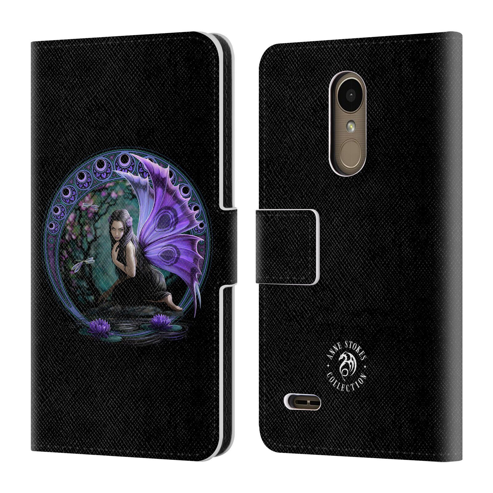 

OFFICIAL ANNE STOKES FAIRIES LEATHER BOOK WALLET CASE COVER FOR LG PHONES 1