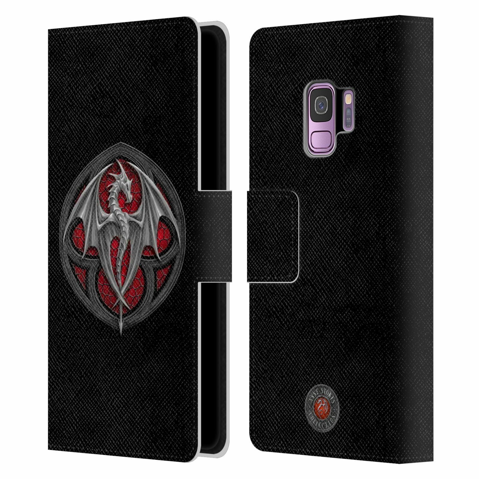 

OFFICIAL ANNE STOKES DRAGONS 4 LEATHER BOOK WALLET CASE FOR SAMSUNG PHONES 1