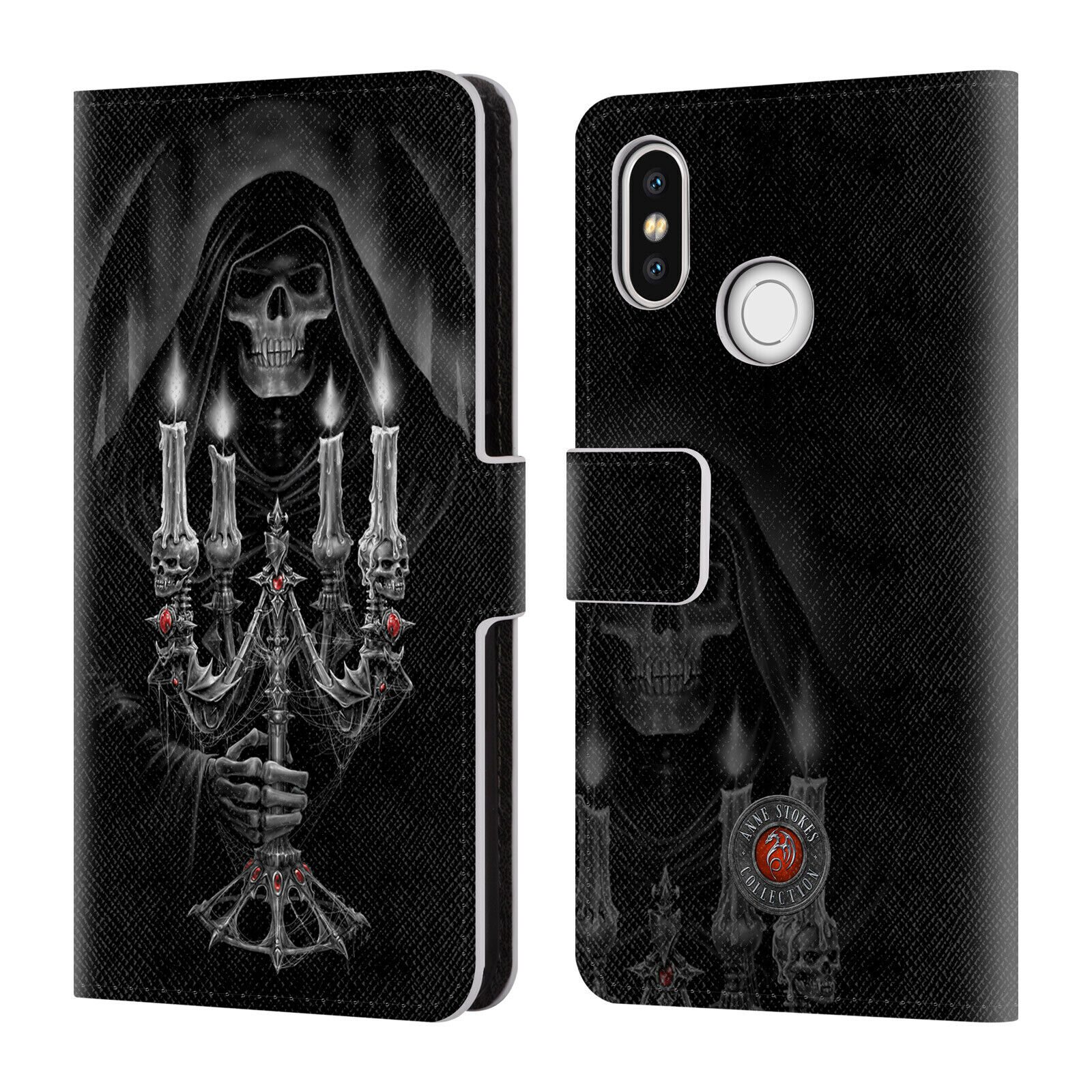 

OFFICIAL ANNE STOKES TRIBAL LEATHER BOOK WALLET CASE COVER FOR XIAOMI PHONES