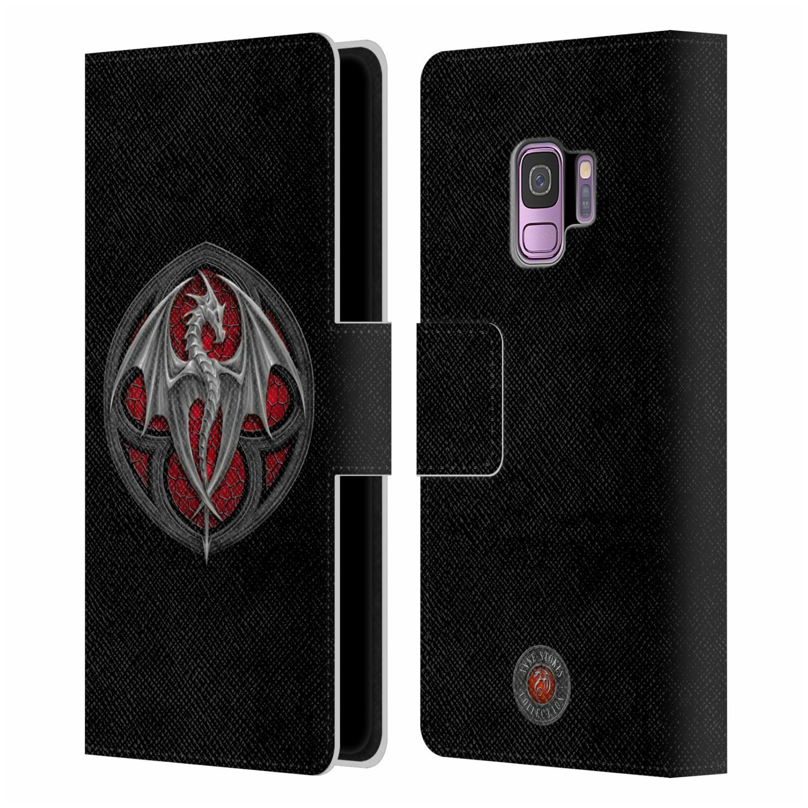 

OFFICIAL ANNE STOKES DRAGONS 4 LEATHER BOOK WALLET CASE FOR SAMSUNG PHONES 1