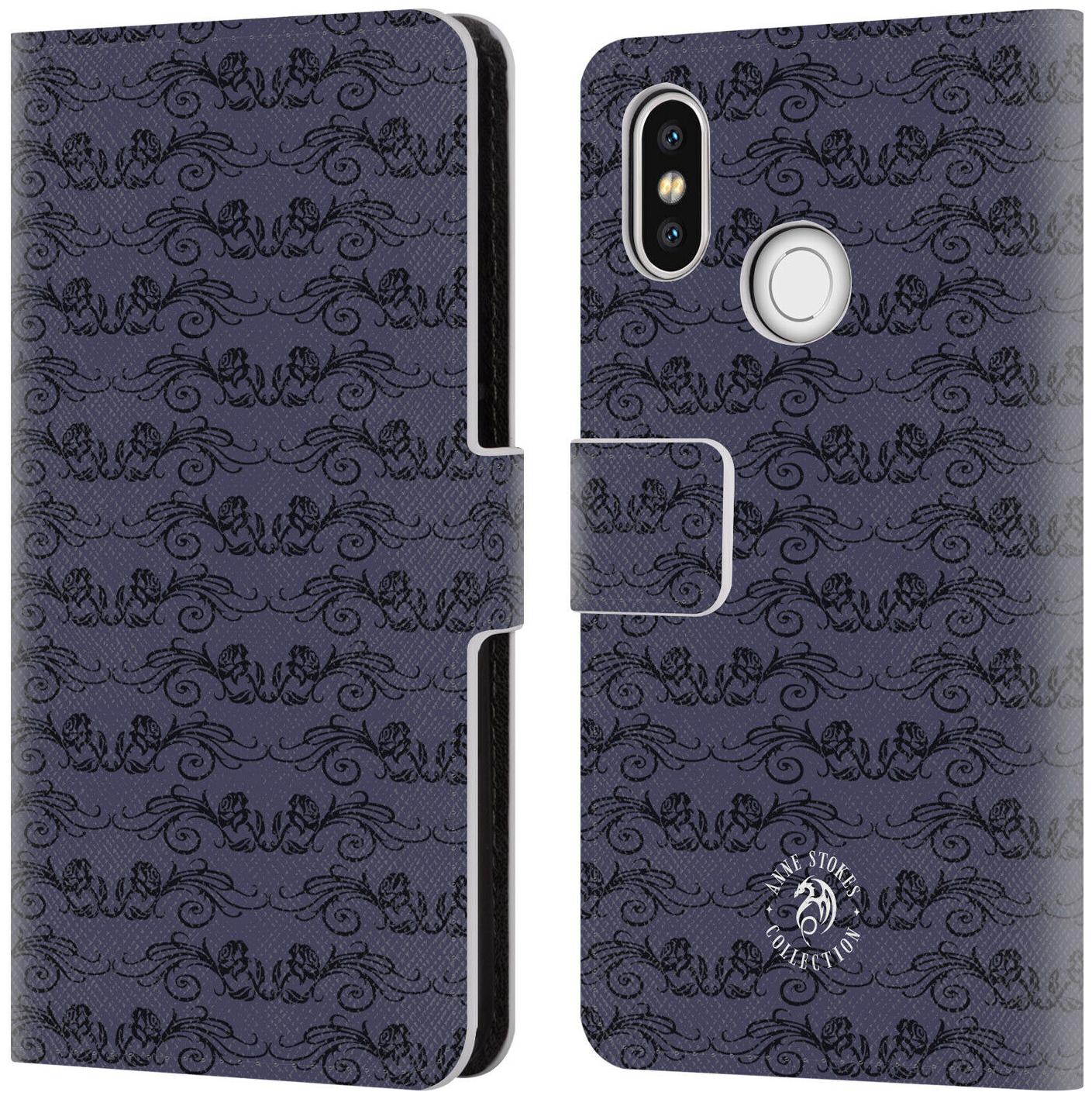 

OFFICIAL ANNE STOKES DARK HEARTS LEATHER BOOK WALLET CASE FOR XIAOMI PHONES