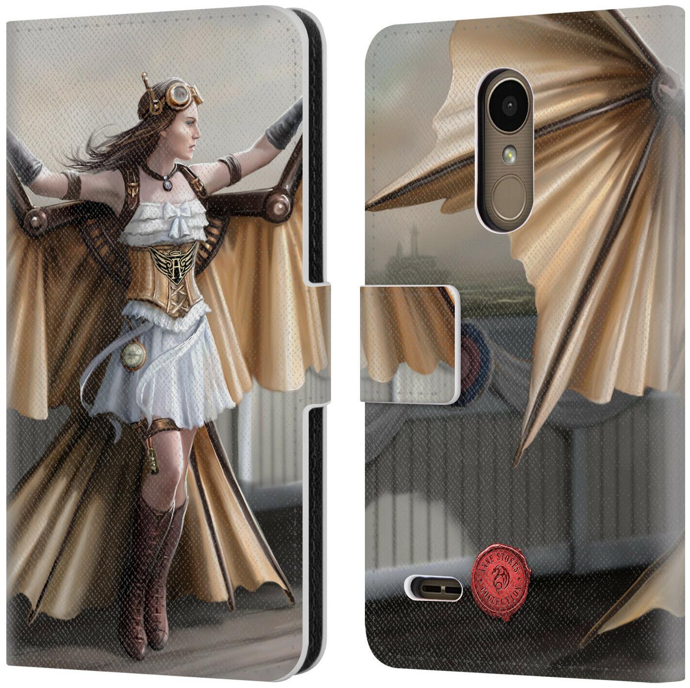

OFFICIAL ANNE STOKES STEAMPUNK LEATHER BOOK WALLET CASE FOR LG PHONES 1
