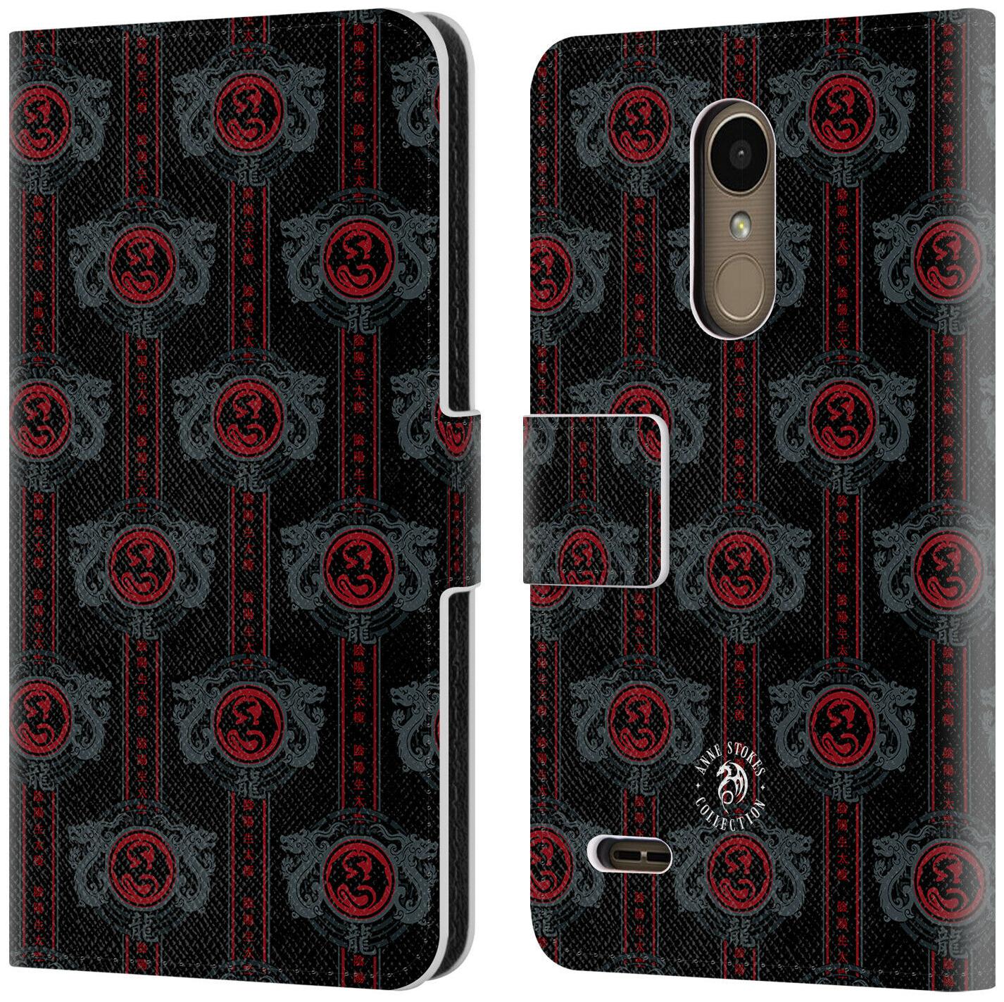 

OFFICIAL ANNE STOKES MOTIF PATTERNS LEATHER BOOK WALLET CASE FOR LG PHONES 1