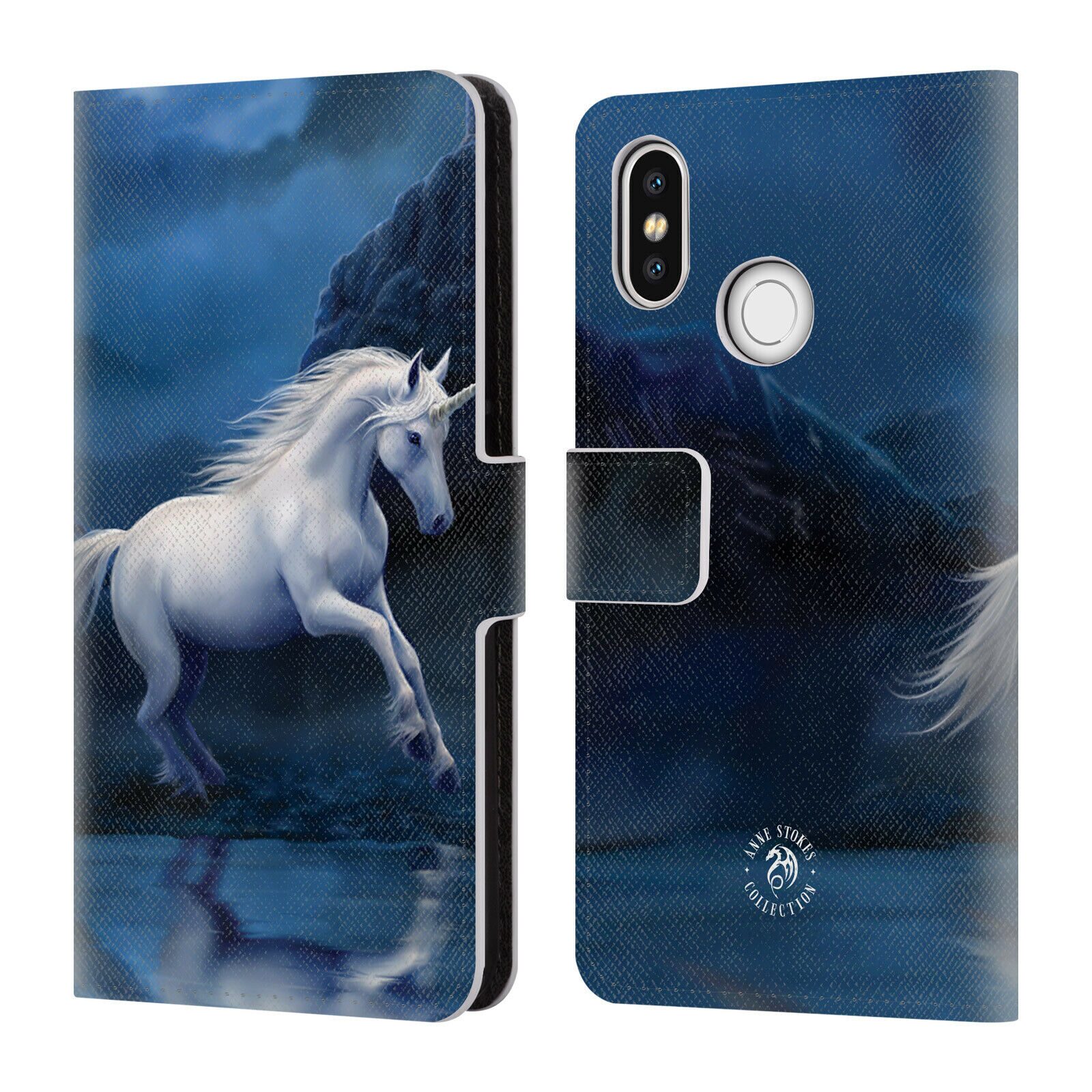 

OFFICIAL ANNE STOKES MYTHICAL CREATURES LEATHER BOOK CASE FOR XIAOMI PHONES