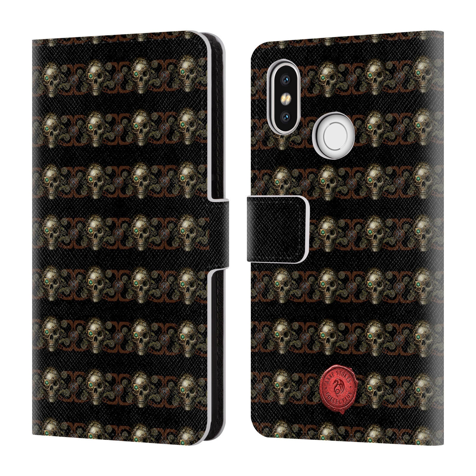 

OFFICIAL ANNE STOKES STEAMPUNK LEATHER BOOK WALLET CASE COVER FOR XIAOMI PHONES