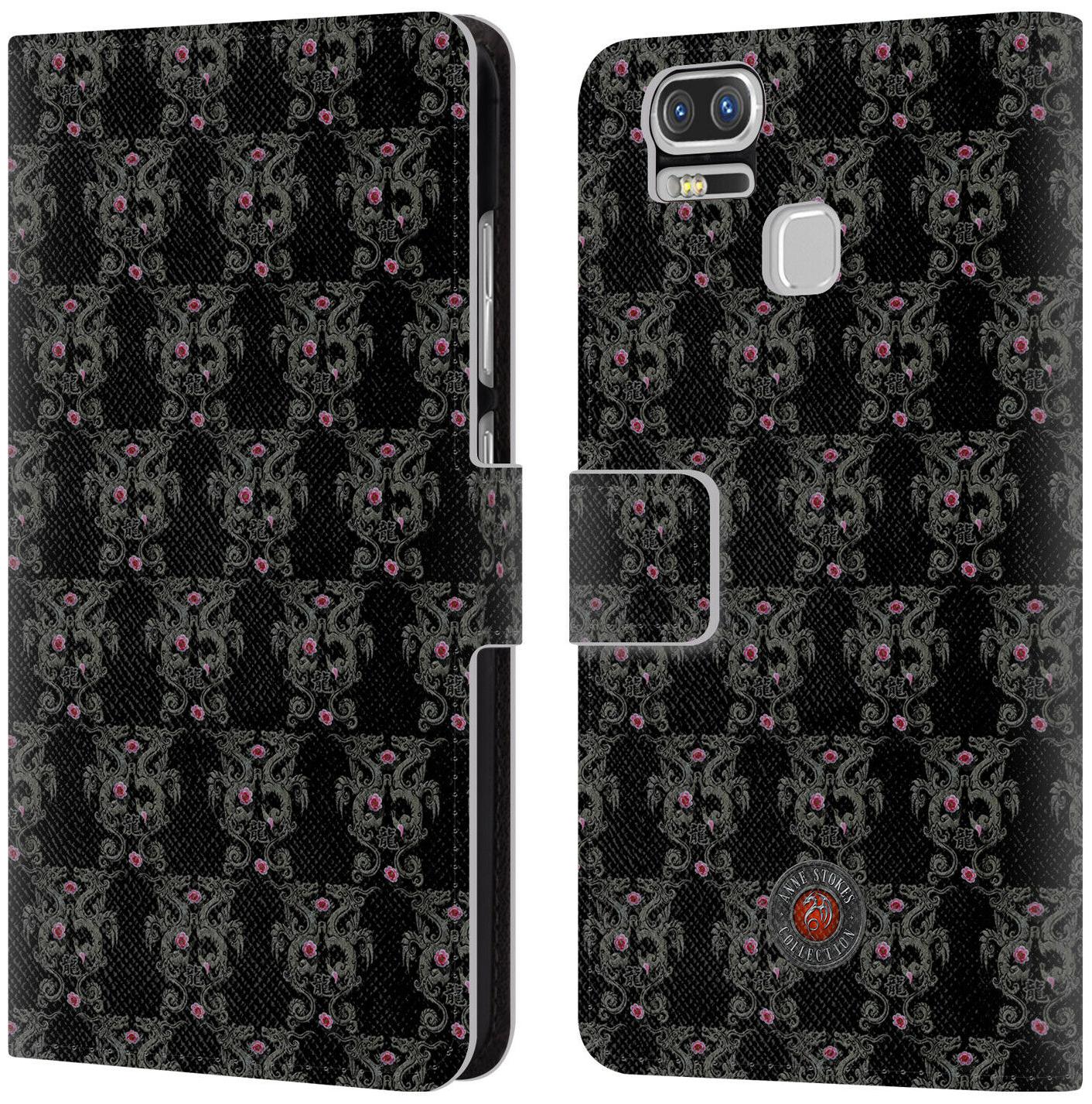 

OFFICIAL ANNE STOKES MOTIF PATTERNS LEATHER BOOK CASE FOR ASUS ZENFONE PHONES