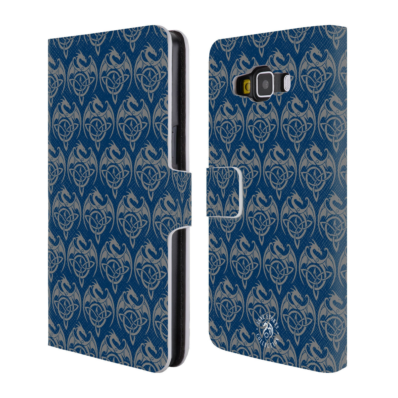 

OFFICIAL ANNE STOKES MOTIF PATTERNS LEATHER BOOK CASE FOR SAMSUNG PHONES 2