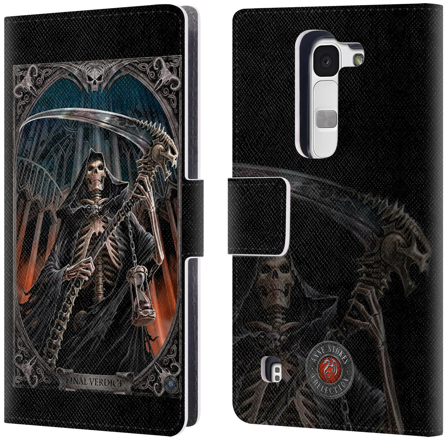 

OFFICIAL ANNE STOKES TRIBAL LEATHER BOOK WALLET CASE COVER FOR LG PHONES 2