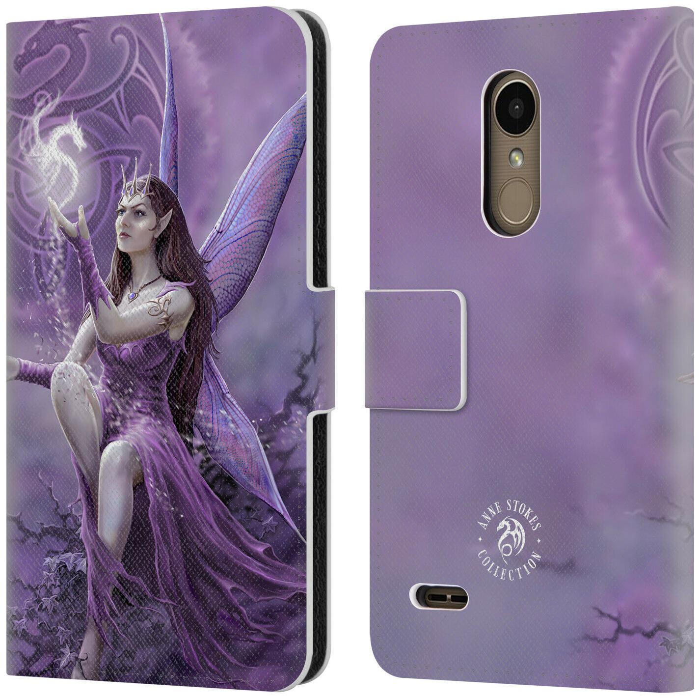 

OFFICIAL ANNE STOKES FAIRIES LEATHER BOOK WALLET CASE COVER FOR LG PHONES 1