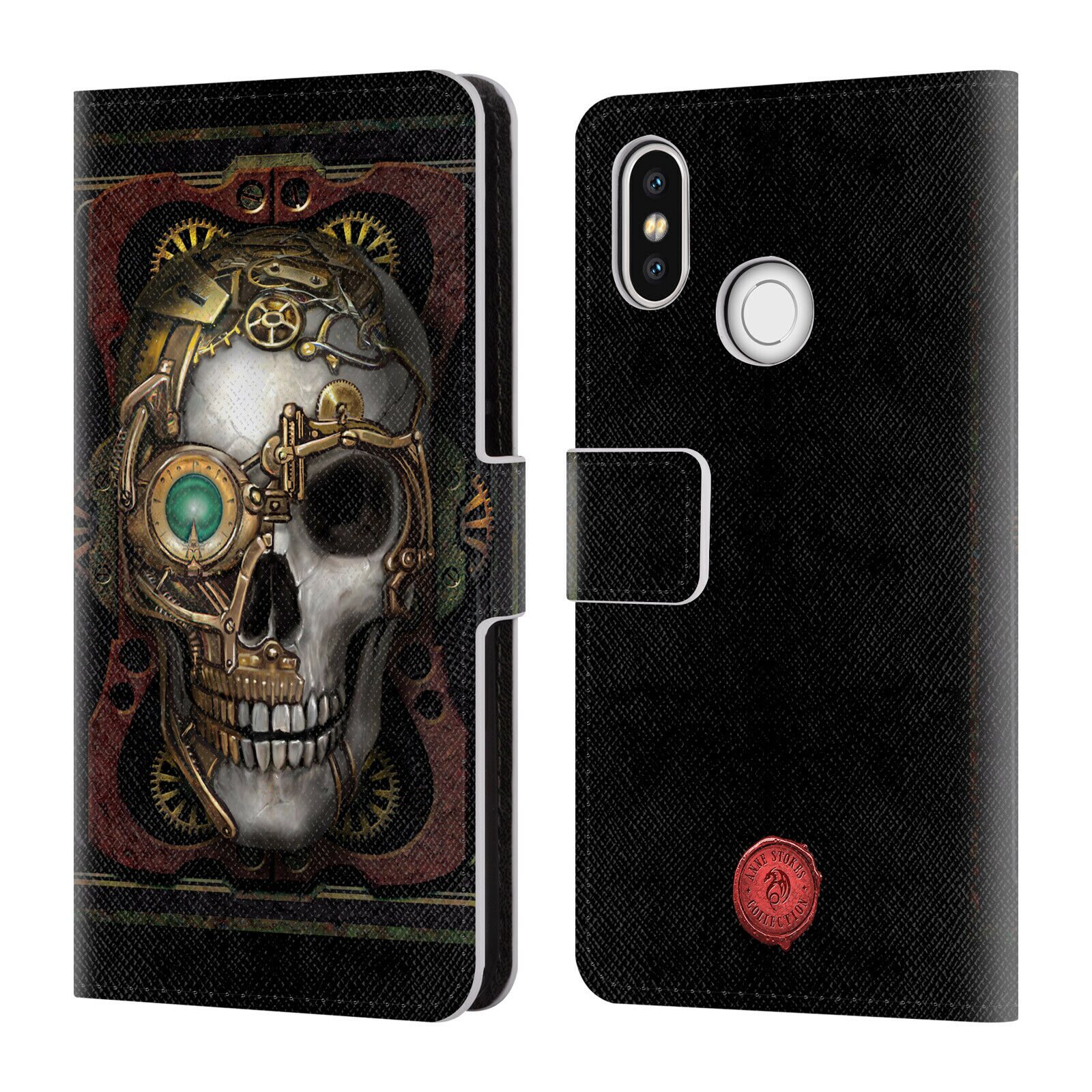 

OFFICIAL ANNE STOKES STEAMPUNK LEATHER BOOK WALLET CASE COVER FOR XIAOMI PHONES