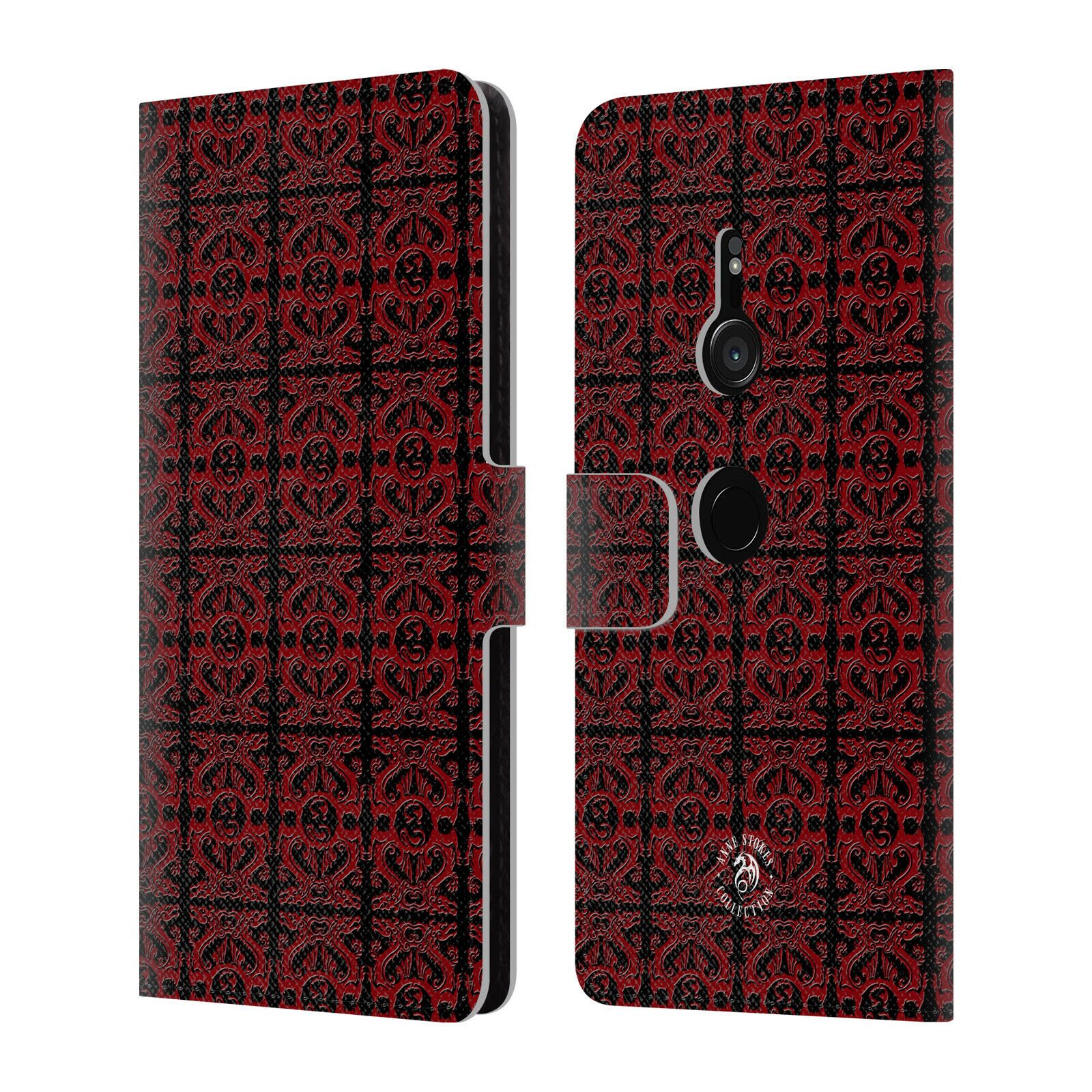 

OFFICIAL ANNE STOKES MOTIF PATTERNS LEATHER BOOK WALLET CASE FOR SONY PHONES 1